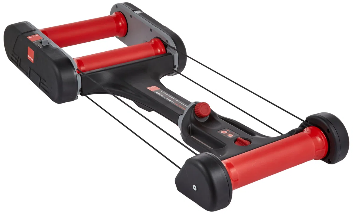 Elite Rouleau QUICK-MOTION à Cylindres Pliable – Home Trainer Portable Compact – Système Transport Rapide