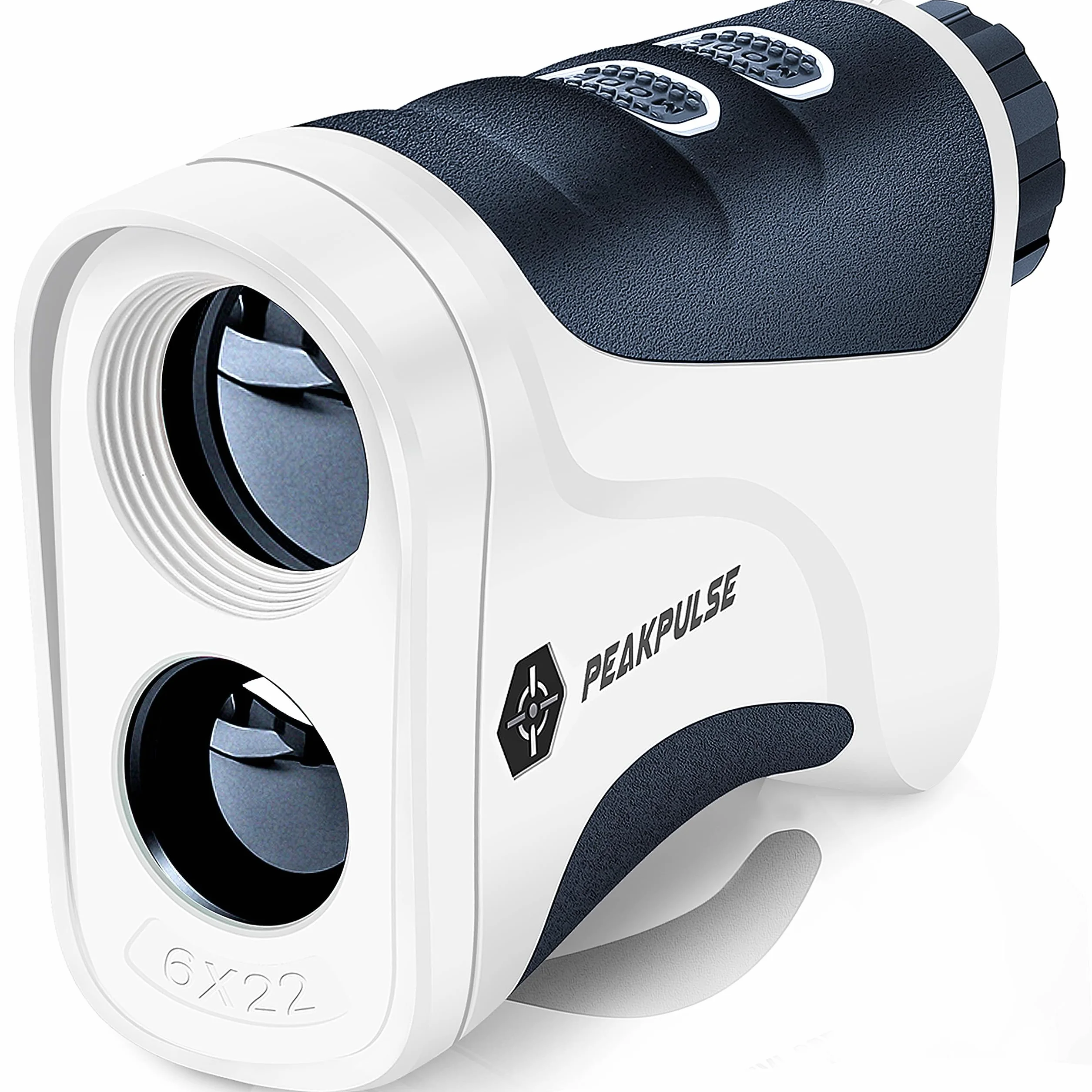 PEAKPULSE Télémètre de golf 650 1400 1700 yards, mesure de distance laser de golf, grossissement 6X, mât de drapeau, verrouillage des vibrations, système de mise au point rapide, tournoi légal