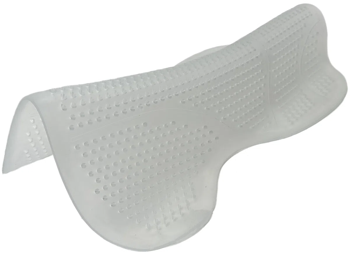 Gel Tapis de selle pour chevaux en silicone Transparent