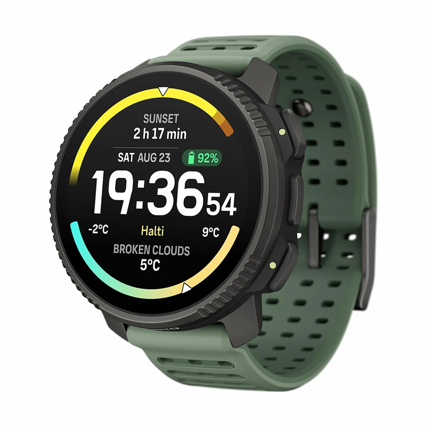 SUUNTO Vertical 2 Montre GPS Sport, Écran Tactile AMOLED Lumineux avec Design Robust, Lampe LED Intégrée, Autonomie 20 Jours, Cartes Hors-Ligne, Navigation Fiable, 115+ Modes de Sport