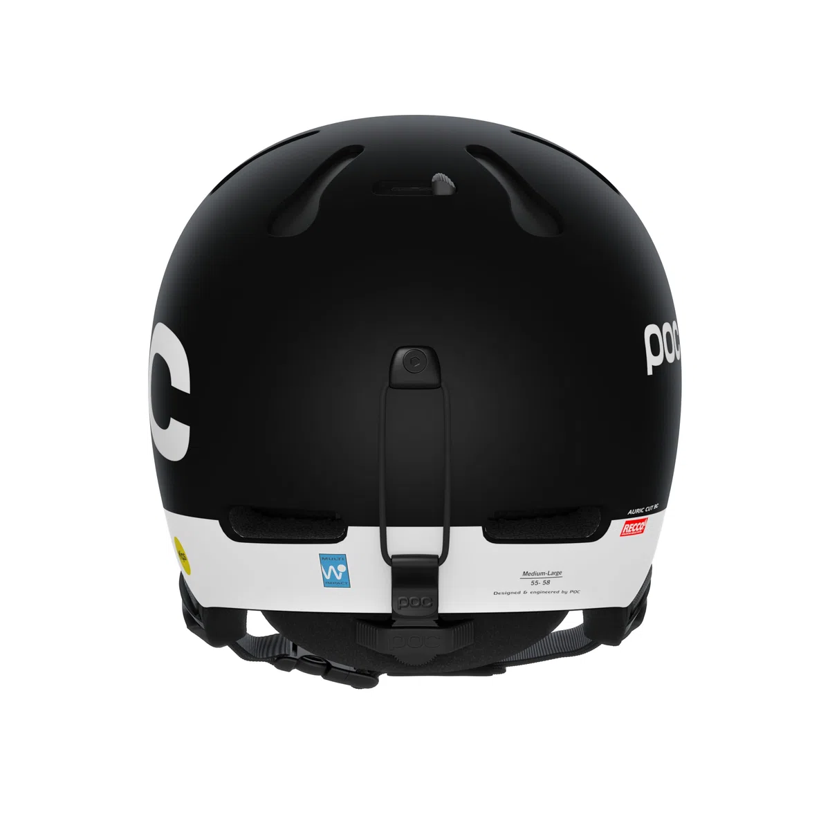POC Auric Cut BC MIPS Casques de Ski - Casque de Ski et de Snowboard Tout-Terrain Polyvalent avec Coque extérieure en ABS Durable