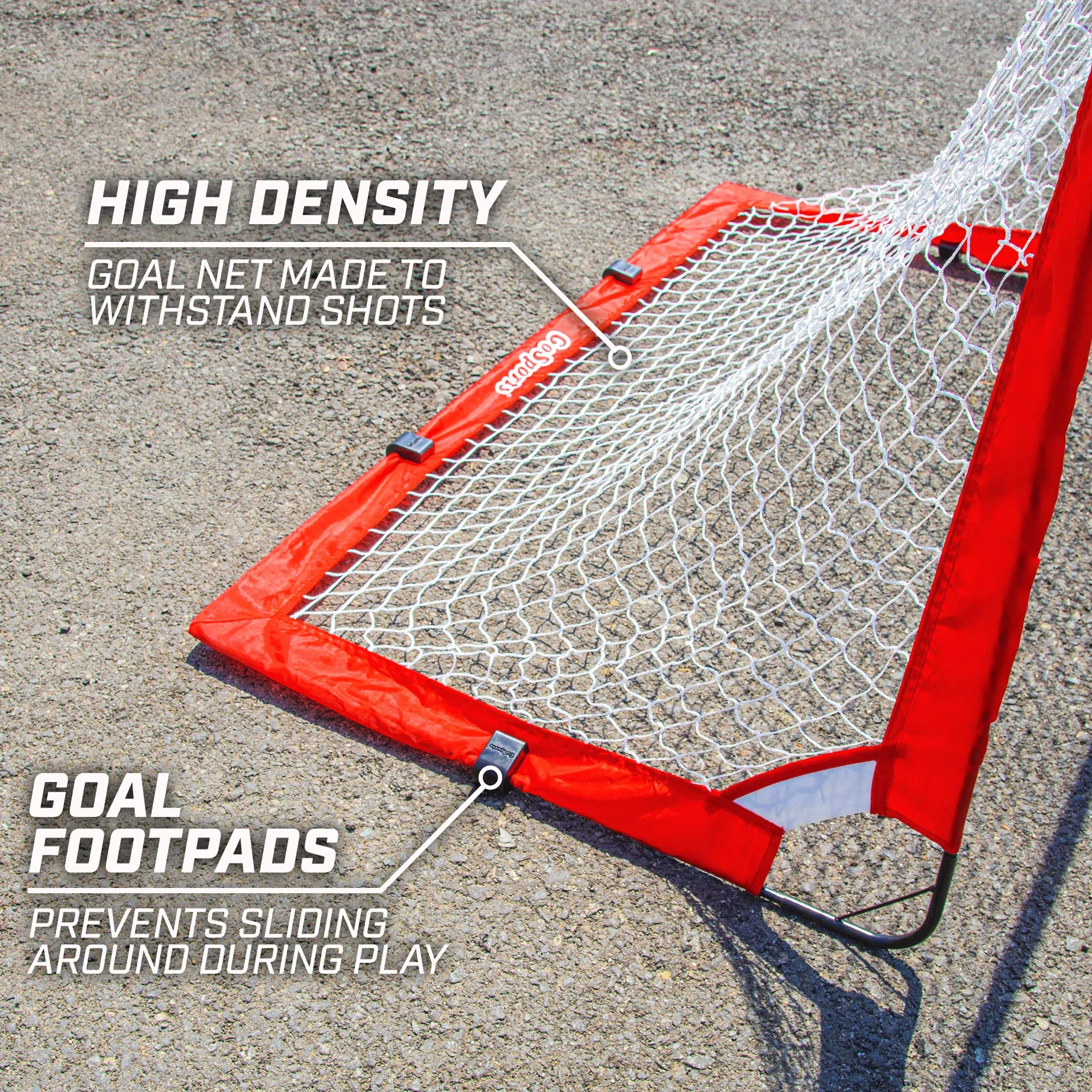 GoSports Hockey de Rue - Choisissez Entre un Ensemble de But Avec Bâtons ou des Bâtons de Hockey (Pack de 2)
