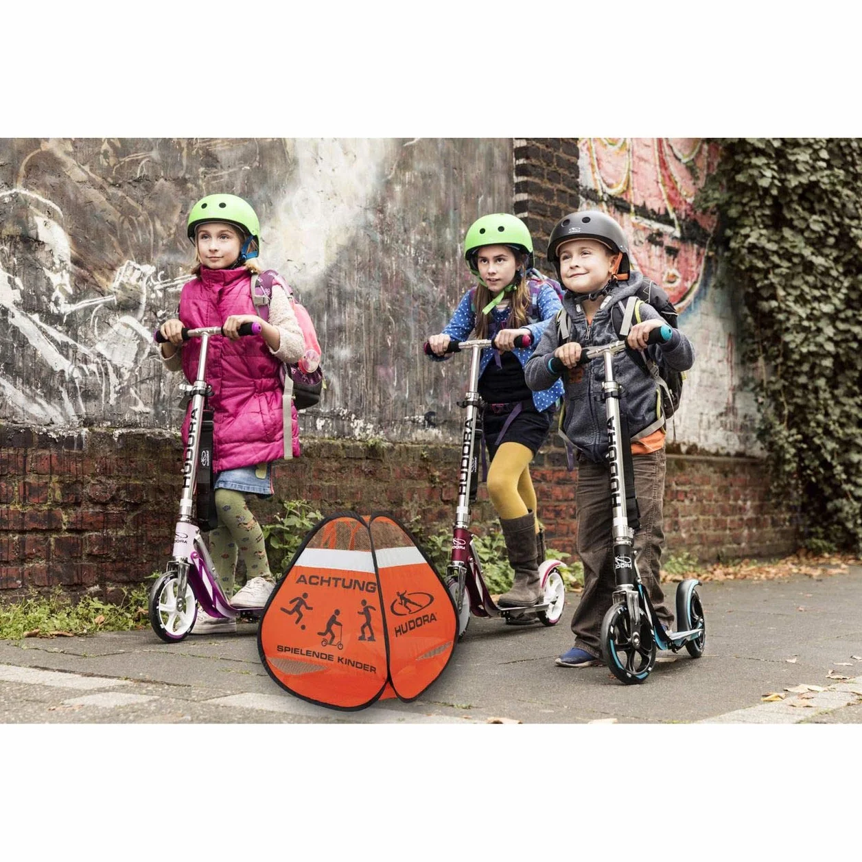 HUDORA Casque de Protection Skater Anthracite 51-55