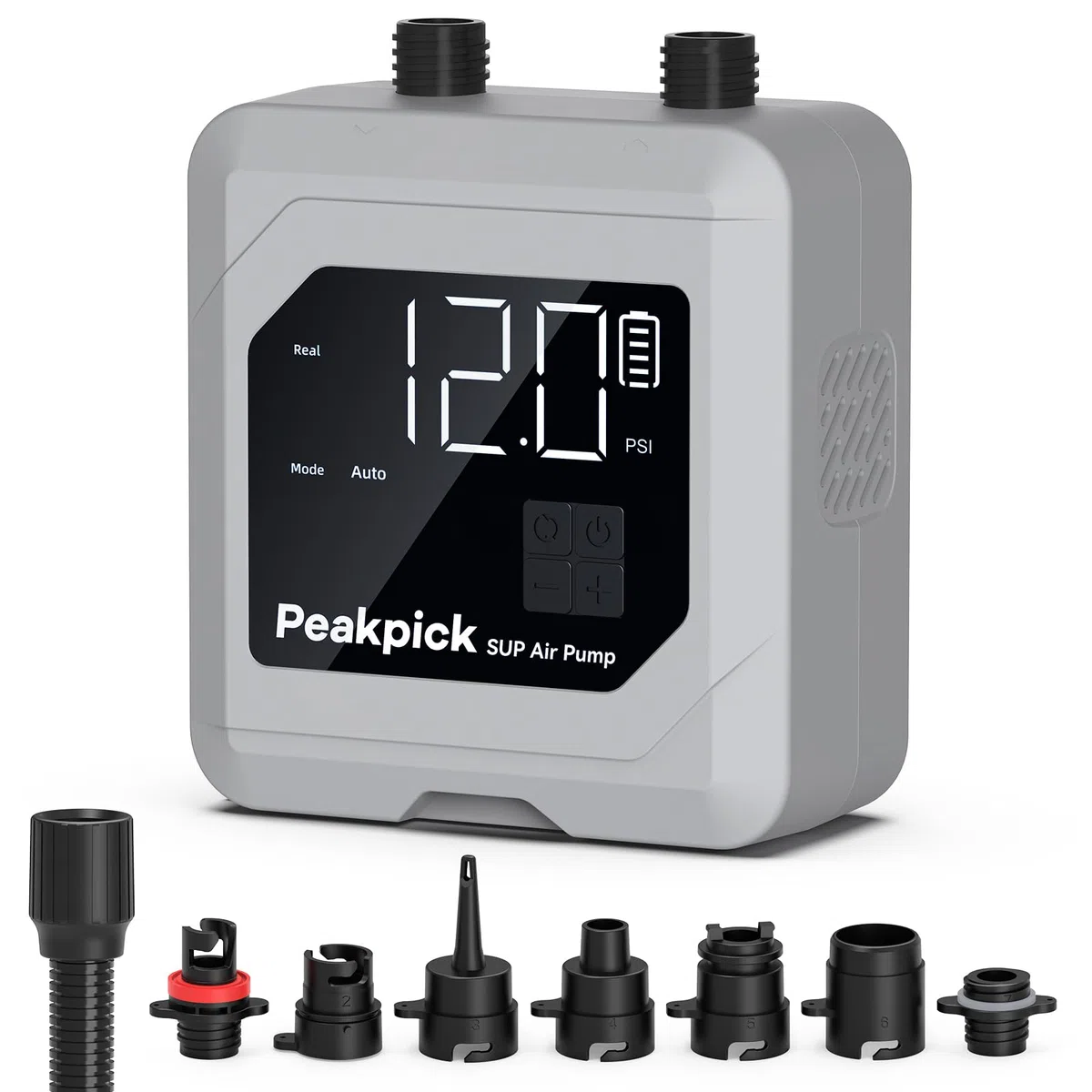 Pompe à pagaie électrique 20 psi, alimentée par Batterie Rechargeable, gonflage et dégonflage, Pompe à air Sup à arrêt Automatique pour Planches à pagaie, Cerf-Volant de Surf, Tente, Matelas