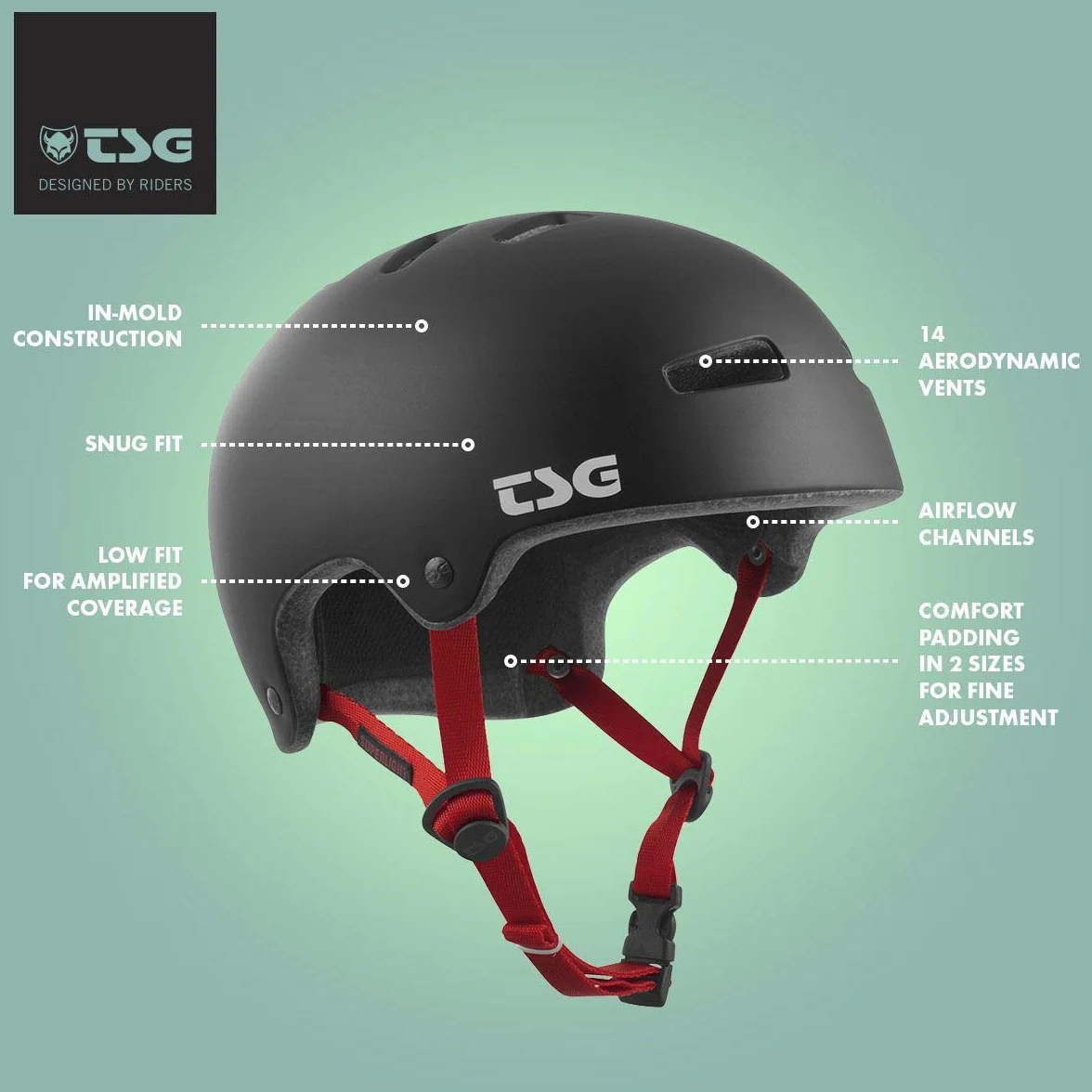 TSG Superlight Solid Color Casque Mixte