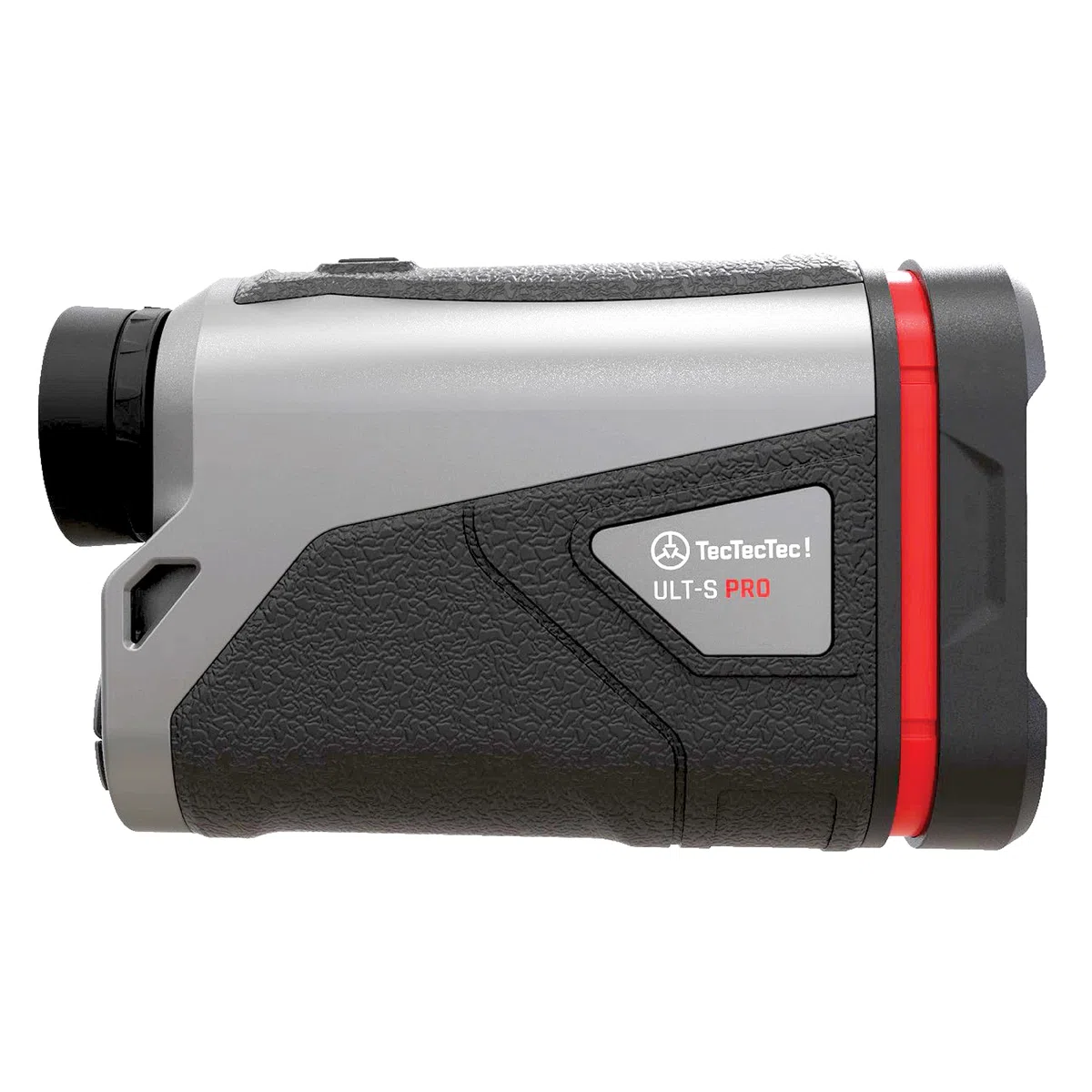 TecTecTec ULT-S (Pro) Télémètre de Golf avec Stabilisation Optique et écran Rouge tOLED optionnel Slope, Pente, Mode Brouillard, Recherche Drapeau