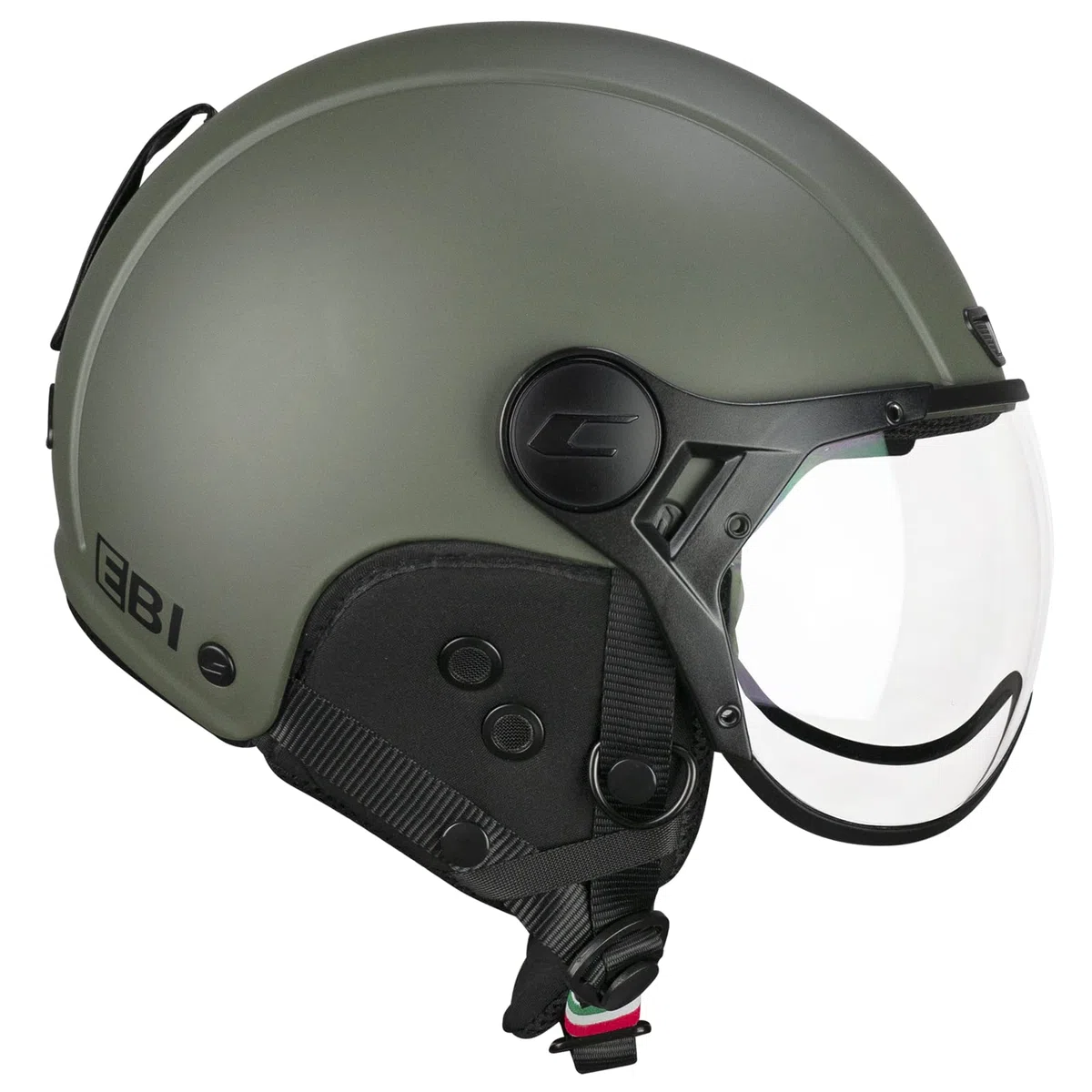 CGM EBI Casque de Ski Unisexe Adulte, Vert Mat, XXL (61 cm)