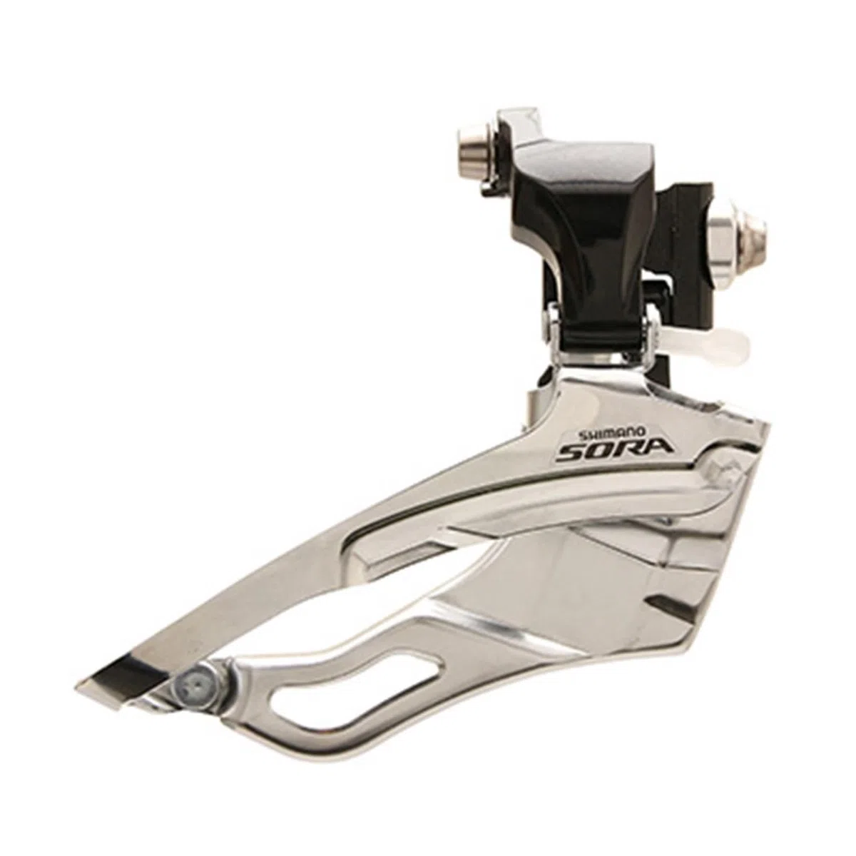 Shimano Umwerfer-2091152710 Dérailleur Avant Mixte, argenté, 40x10x10cm