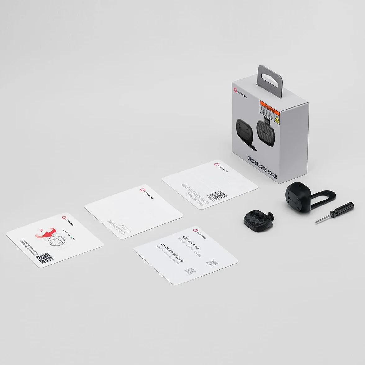 COROS Capteur de Vitesse de Vélo Bluetooth, Suivi Temps Réel Vitesse et Distance