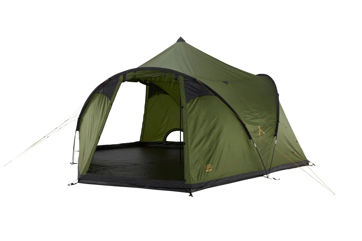 Grand Canyon Black KNOB 10 Tente de groupe style Tipi pour 10 personnes | Tente familiale, tente de groupe, tente pyramidale, tente tipi