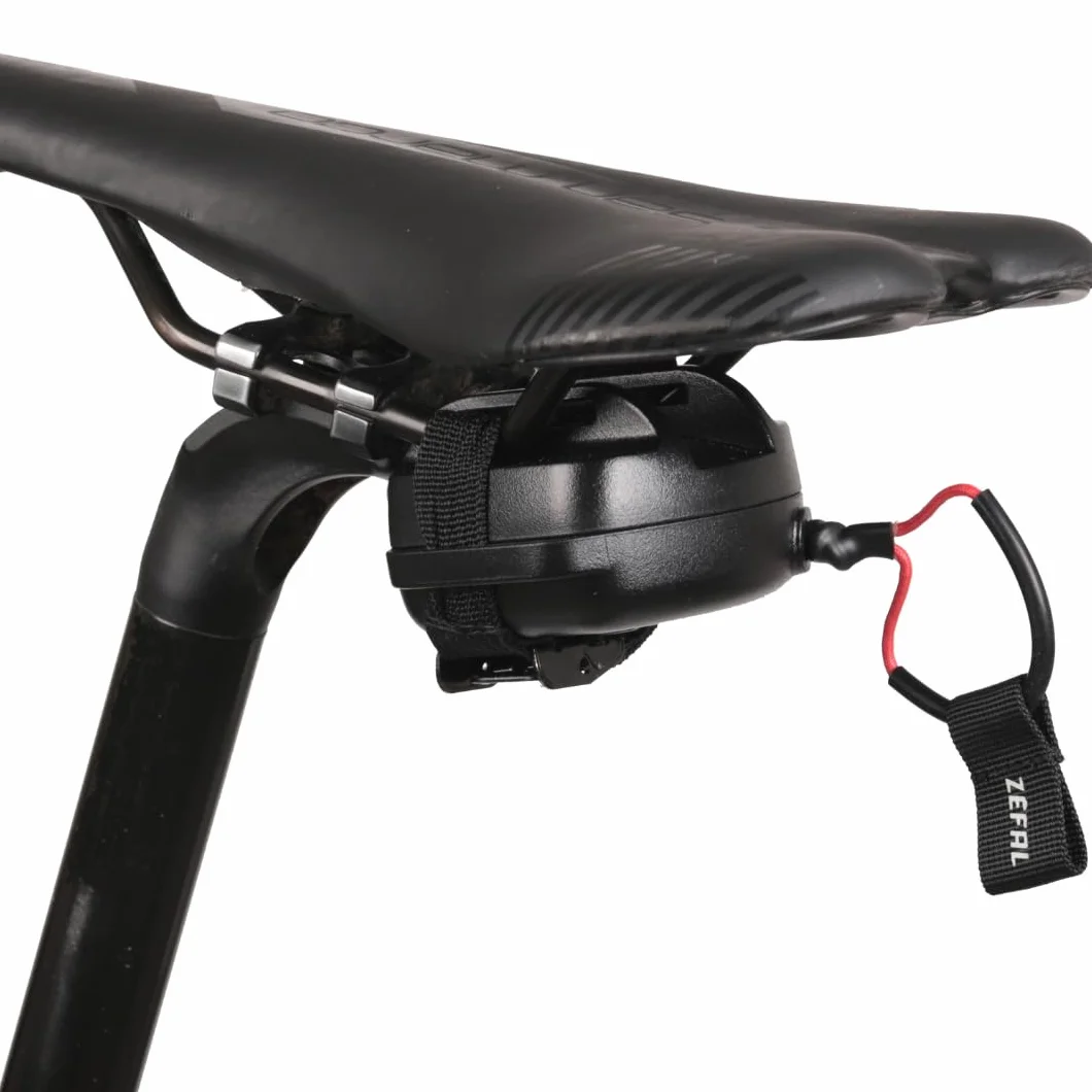 ZEFAL Bike Taxi - Sangle de Remorquage - Tire Vélo Enfant Retractable - Remorque Pour Les Sorties de Vélo en Famille - Tout Type de Vélo - Noir, 140g