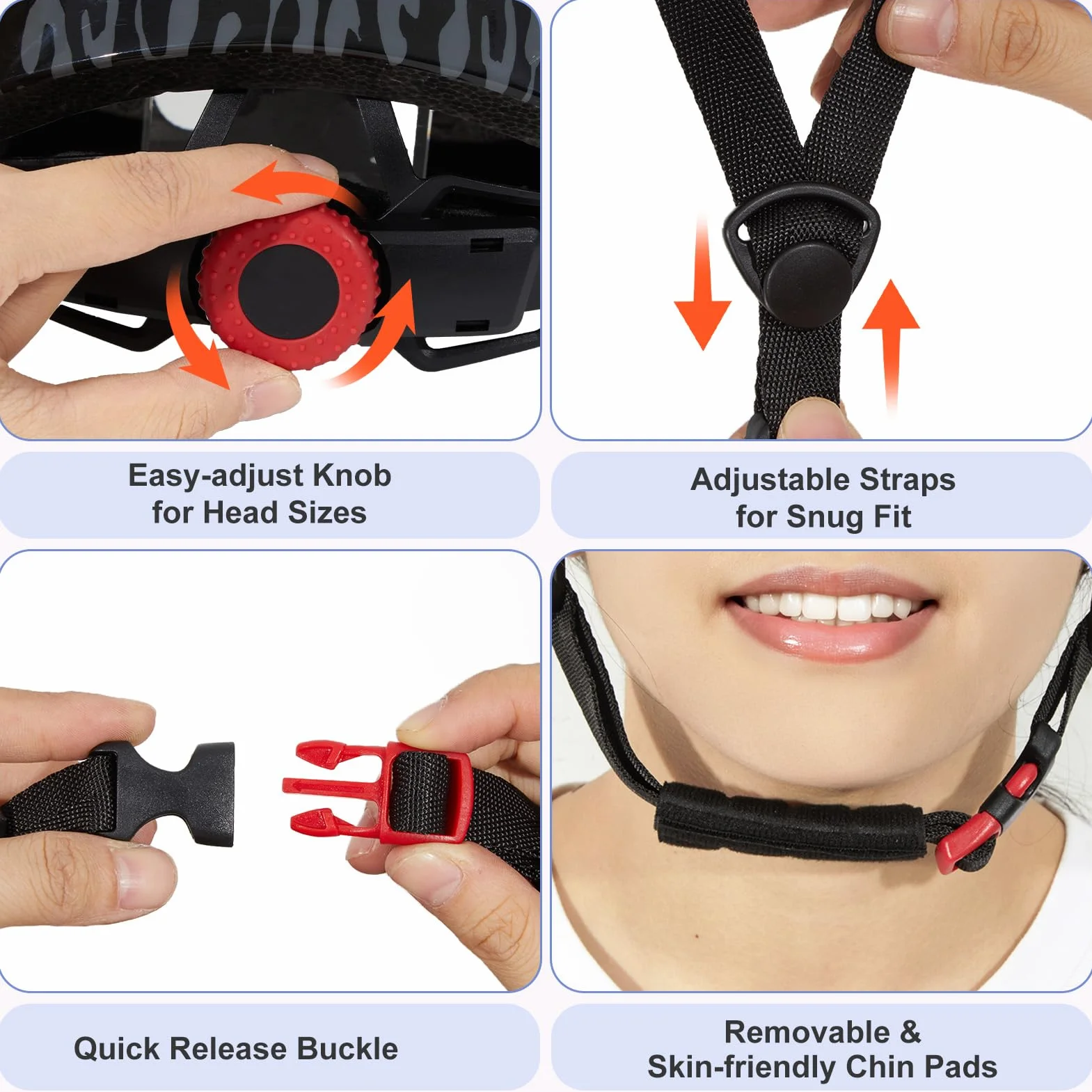 MHJY Casque Vélo Enfant Filles 8-14 Ans Casque Trottinette pour Fille Adolescents avec Oreilles de Chat DIY, Réglables Casques de Protection Roller Enfant pour Skateboard, Cyclisme, Patinage