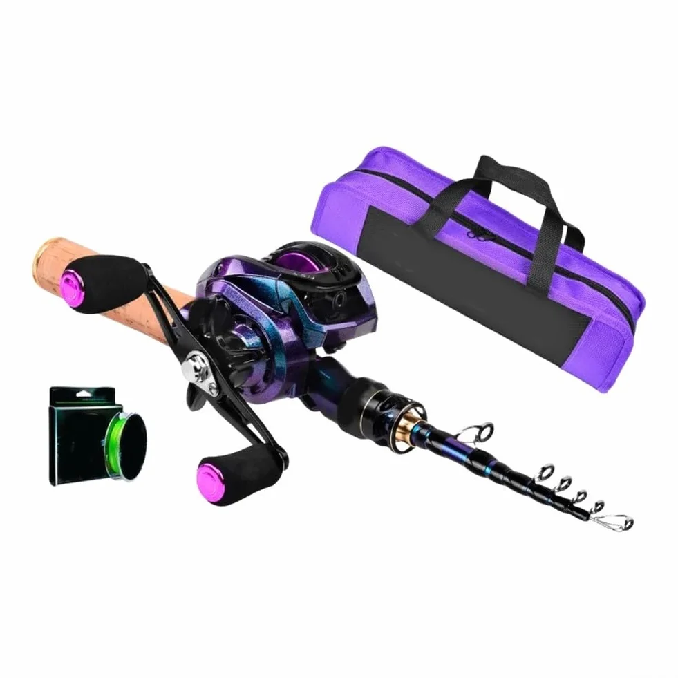 NexRen Moulinet de canne à pêche pour canne à pêche télescopique pour bateau de mer Surf Casting