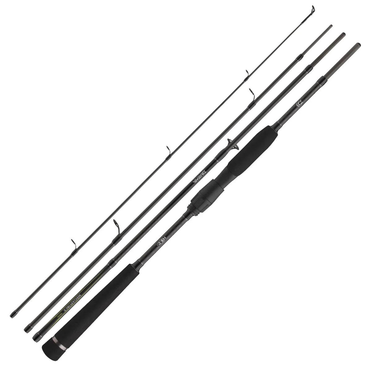Daiwa Megaforce Travel Spin Canne de voyage 2,10 m/2,25 m/2,40 m/2,70 m