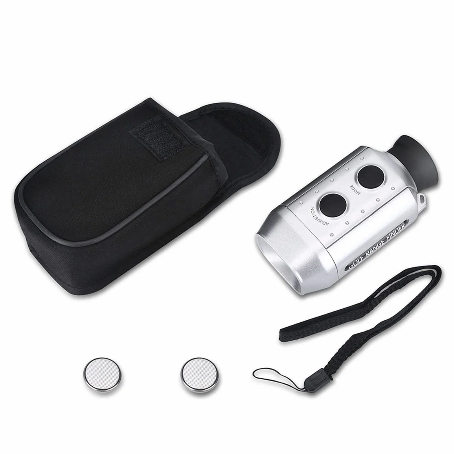 Télémètre pour télémètre de golf et de chasse,testeur de distance de golf portable de haute précision, testeur de distance de télescope, balayage continu en mode pente, télémètre de golf testeur