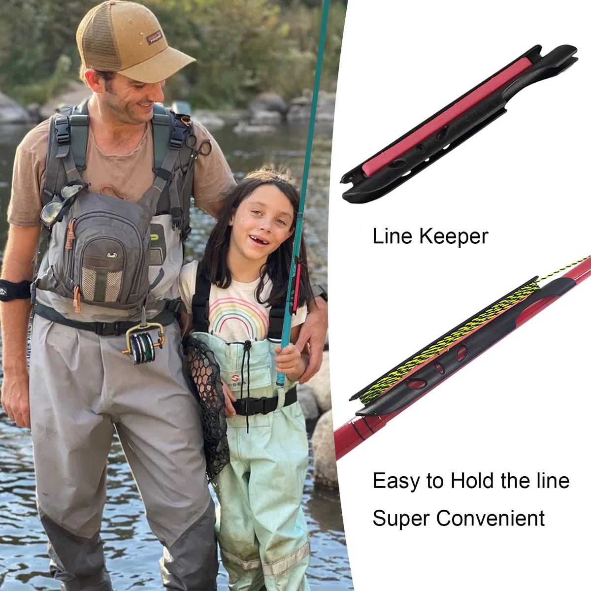Tenkara Rods Pro IM12 Nano 6:4 Action Mini Tailles Toutes Conditions d'eau Tube de Carbone Emballage de qualité Tubes de Carbone Sections de Rechange supplémentaires incluses, Cannes à Mouche Tenkara