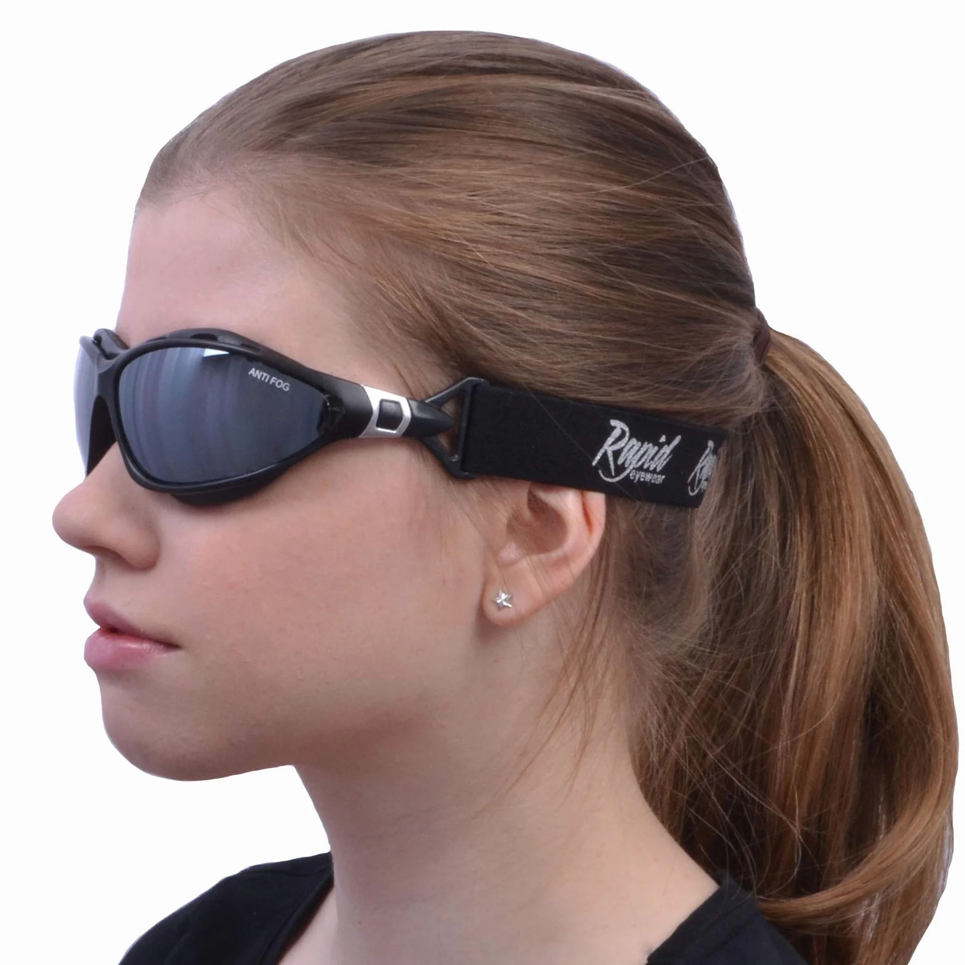 ‘Moritz’ lunettes de soleil polarisée pour sport avec bras latéraux et sangle interchangeables pour ski, snowboard, escalade de glacier, vélo, VTT etc. Pour hommes et femmes