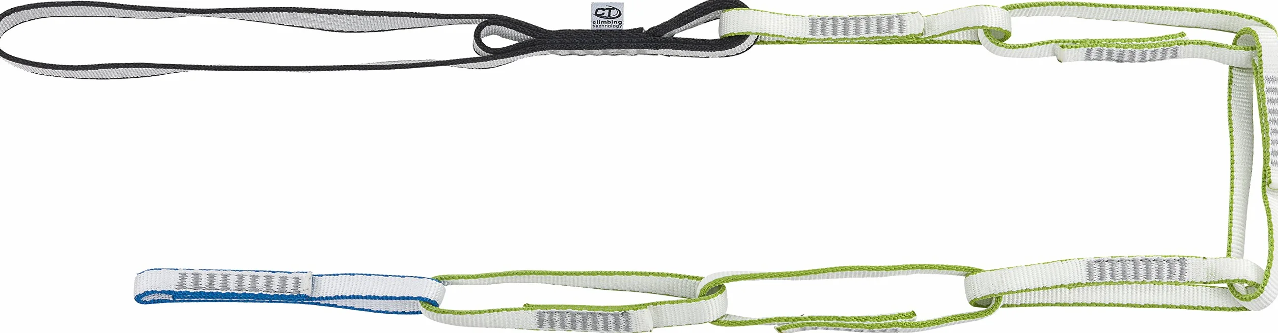 Climbing Technology Multi Evo, Chaîne Unisexe-Adulte, Vert/Bleu, Taille Unique