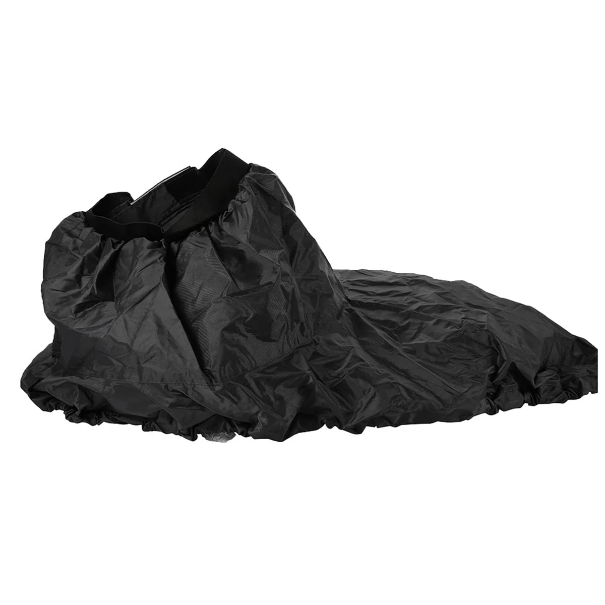 Jupe de pulvérisation professionnelle en nylon pour sports nautiques, kayak, canoë en plein air (noir)