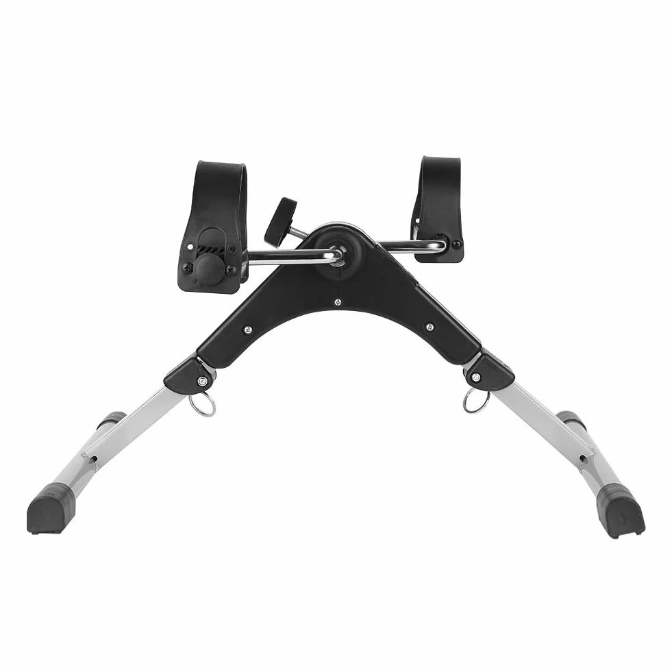 Pédales Statiques,Mini Vélo D'état,Machines à Jambes,Entraînement des Bras et des Jambes Écran LCD et Résistance Réglable,Pedalier Mini Velo D Appartement Formateur
