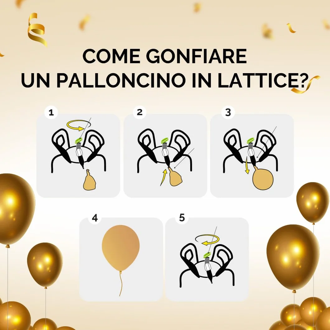 SPARKLERS CLUB Station de Gonflage pour 50 ballons Hélium 99,9% de gaz - Bonbonne Jetable Recyclable capacité 0,40m3 Idéale pour des Anniversaires, Mariages et Baptêmes (50 Ballons)