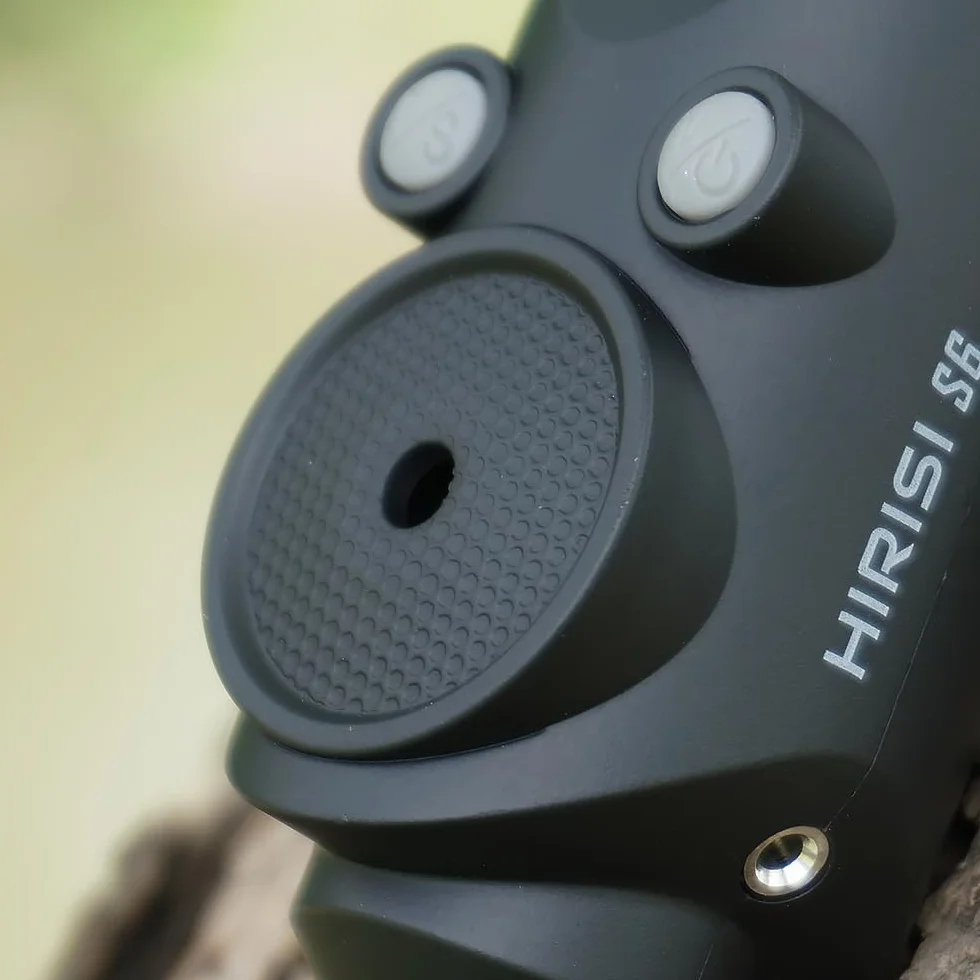 Hirisi Tackle Alarme de pêche à la carpe sans fil étanche avec lumières LED, volume réglable et sensibilité - Détecteur de touche avec radio