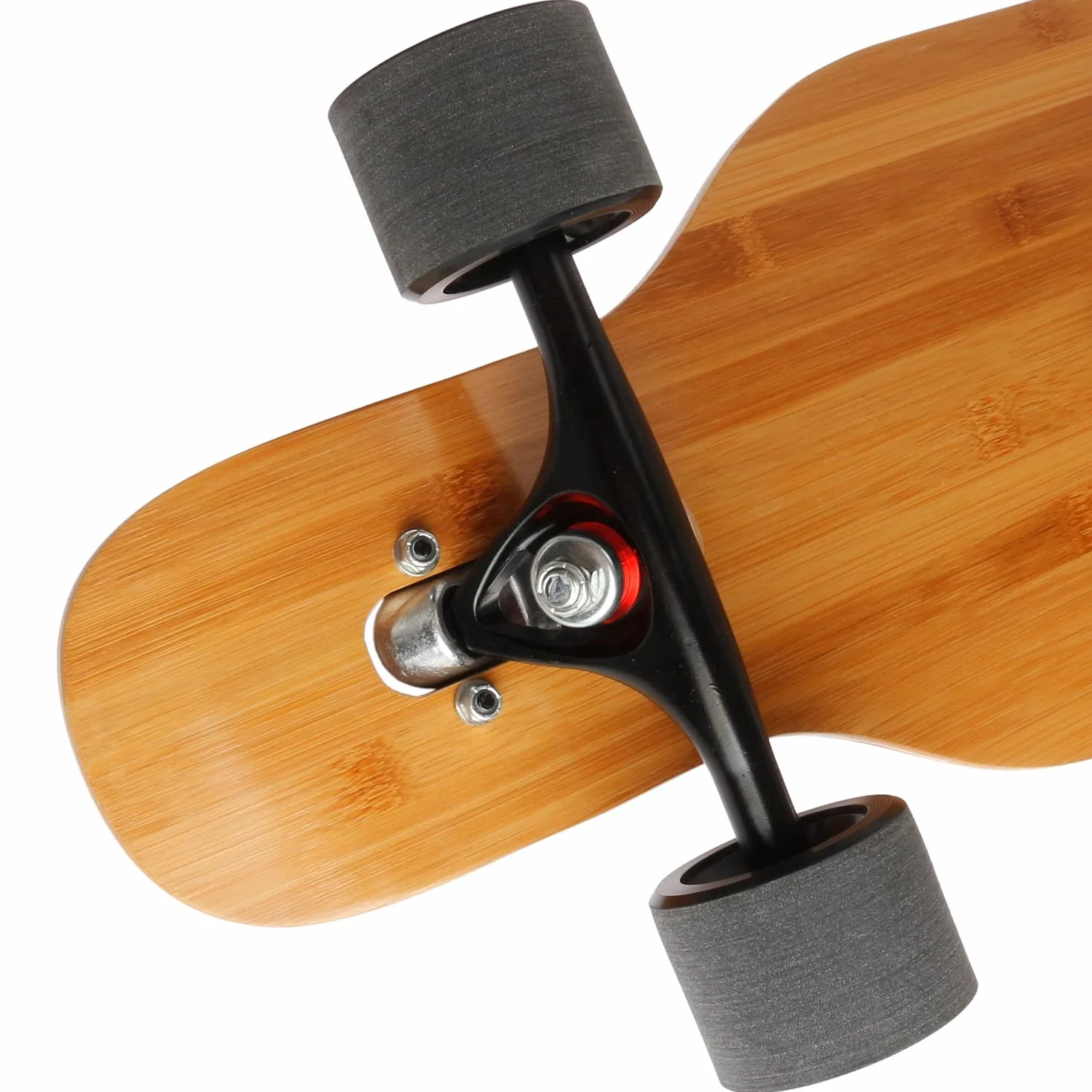 FunTomia Longboard Drop Through Cruiser 3 niveaux flexibles Roulement à billes Mach1 Speed