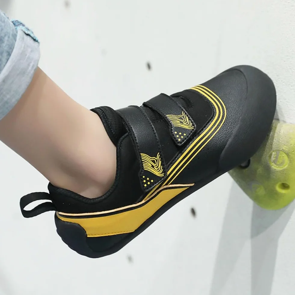 Chaussures d'escalade pour homme et femme - Légères et antidérapantes - Pour intérieur et extérieur - Pour débutants, grimpeurs professionnels - Chaussures d'escalade d'intérieur pour enfants