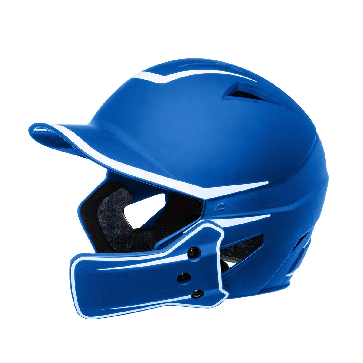 CHAMPRO Legend Plus HX Casque de batteur pour homme, bleu roi, blanc, taille M US