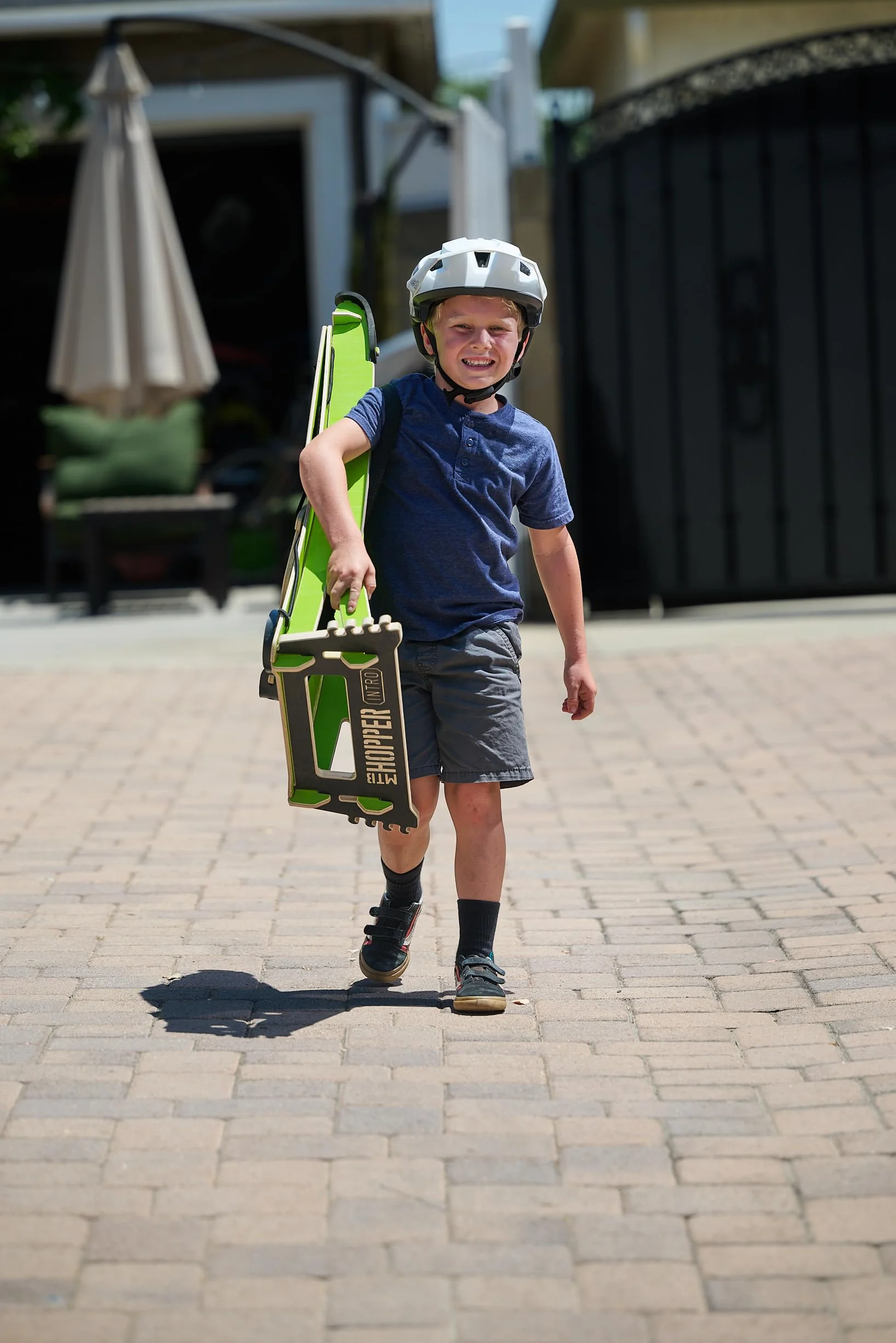 MTB Hopper Intro - Rampe de Saut Portable pour BMX VTT Skate Trottinette - Tremplin Velo - Rampe de Saut Portable et Super Légère