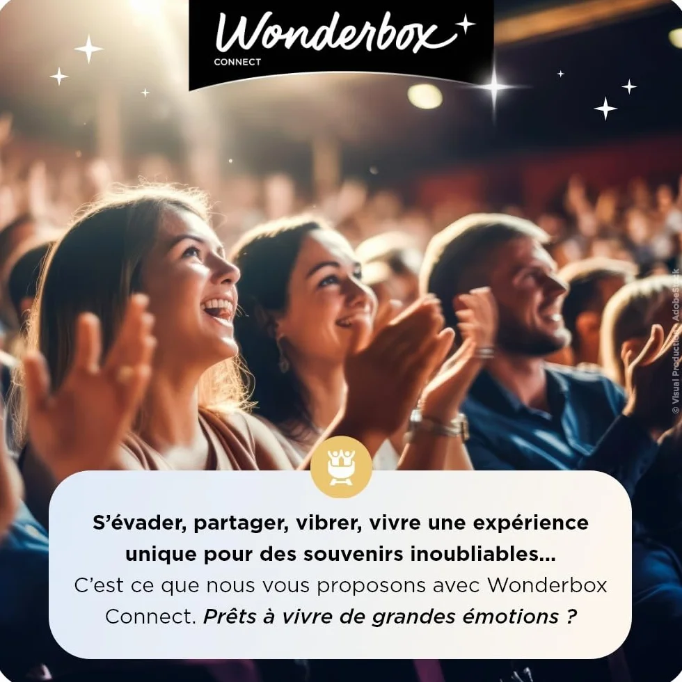 Wonderbox Connect - Coffret Cadeau - PSG Stadium Tour - 2 entrées pour Une Visite du Stade Mythique et du musée - Parc des Princes - Validité 27 Mois