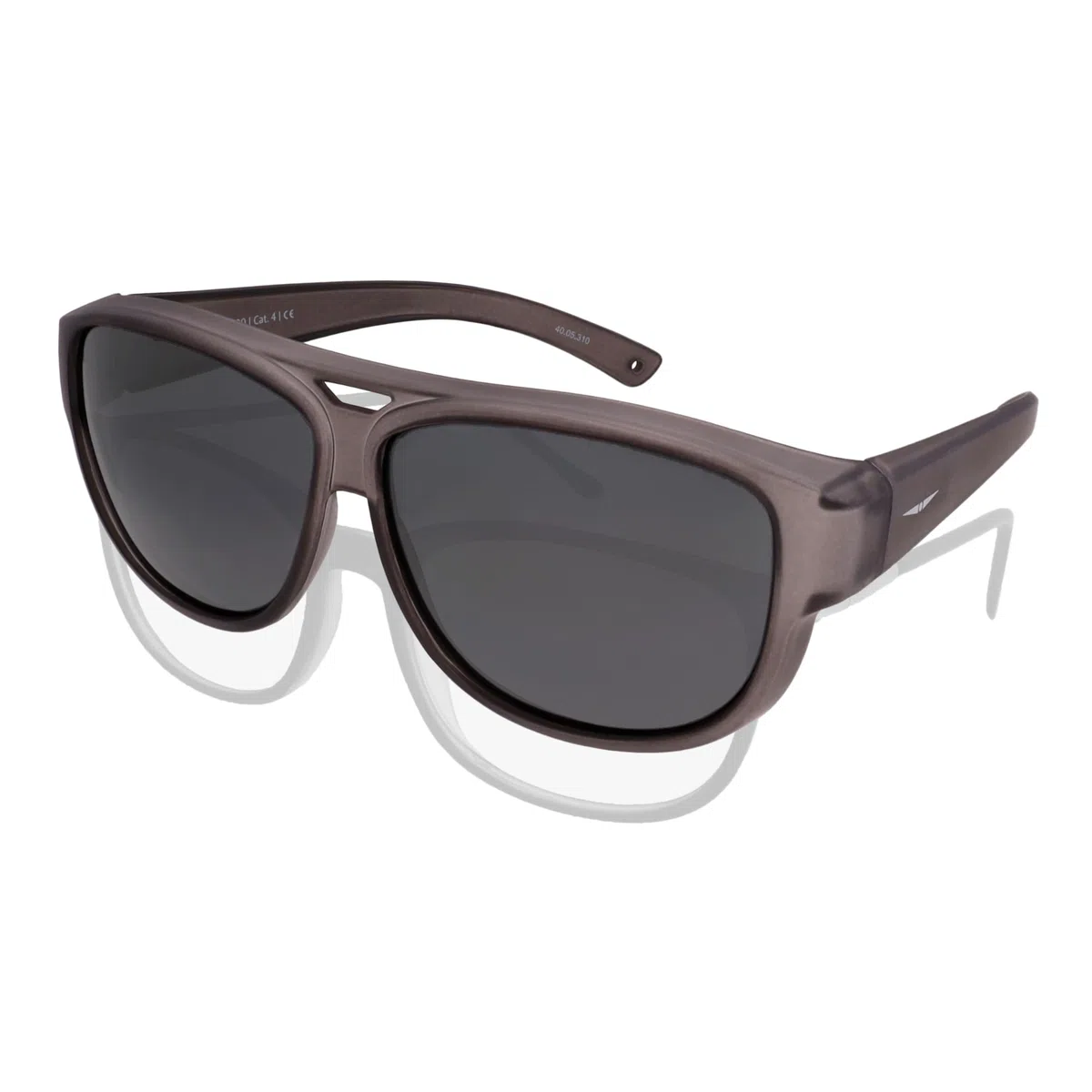 ActiveSol Lunettes de protection El Pavana - Extra foncées - Catégorie 4 - Pour porteurs de lunettes - Polarisées, Catégorie : 4 - Grises