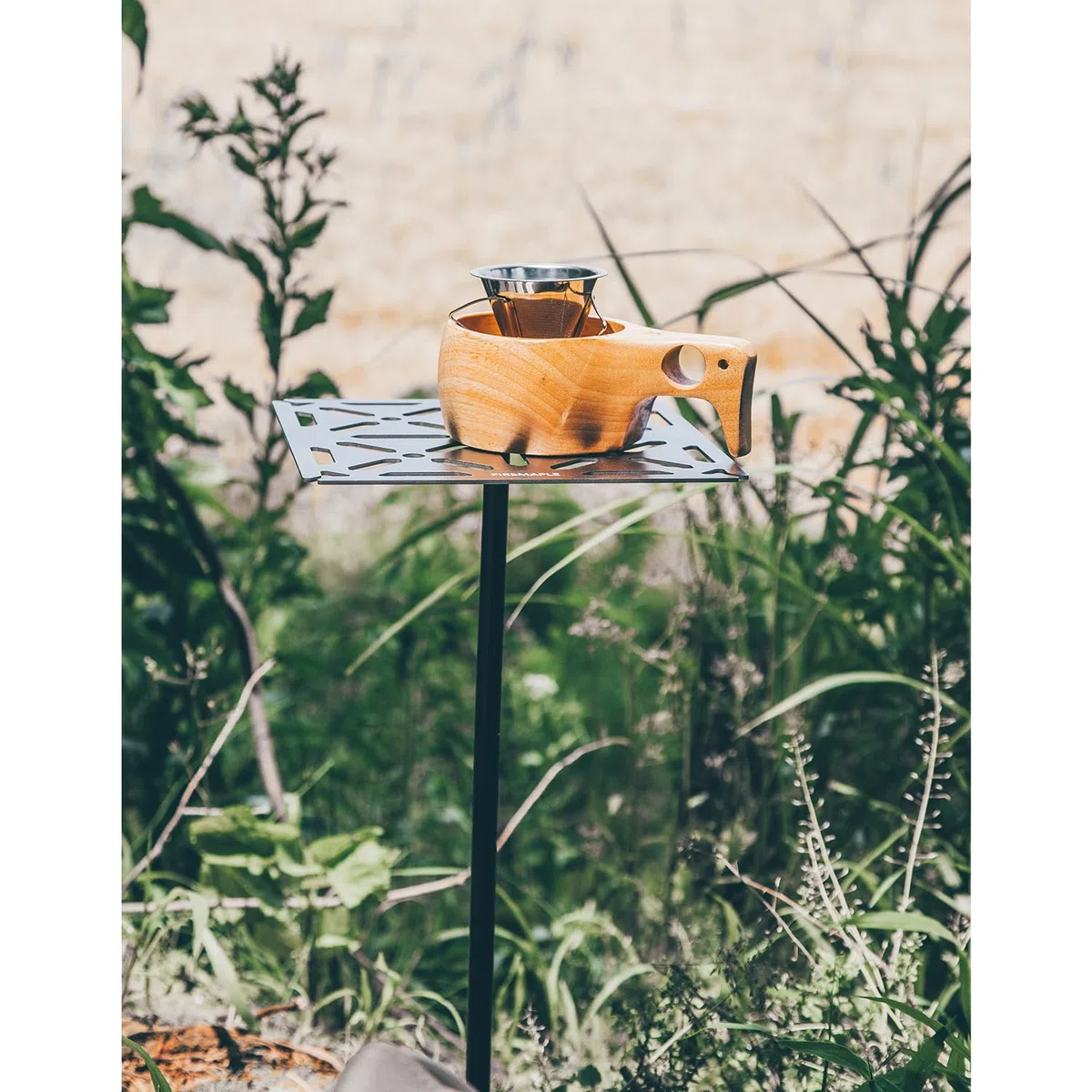 Fire-Maple Dandelion Table de Camping Légère, Bureau Pliant avec Pieds Détachables pour Camping Solo, Randonnée et Activités en Plein Air