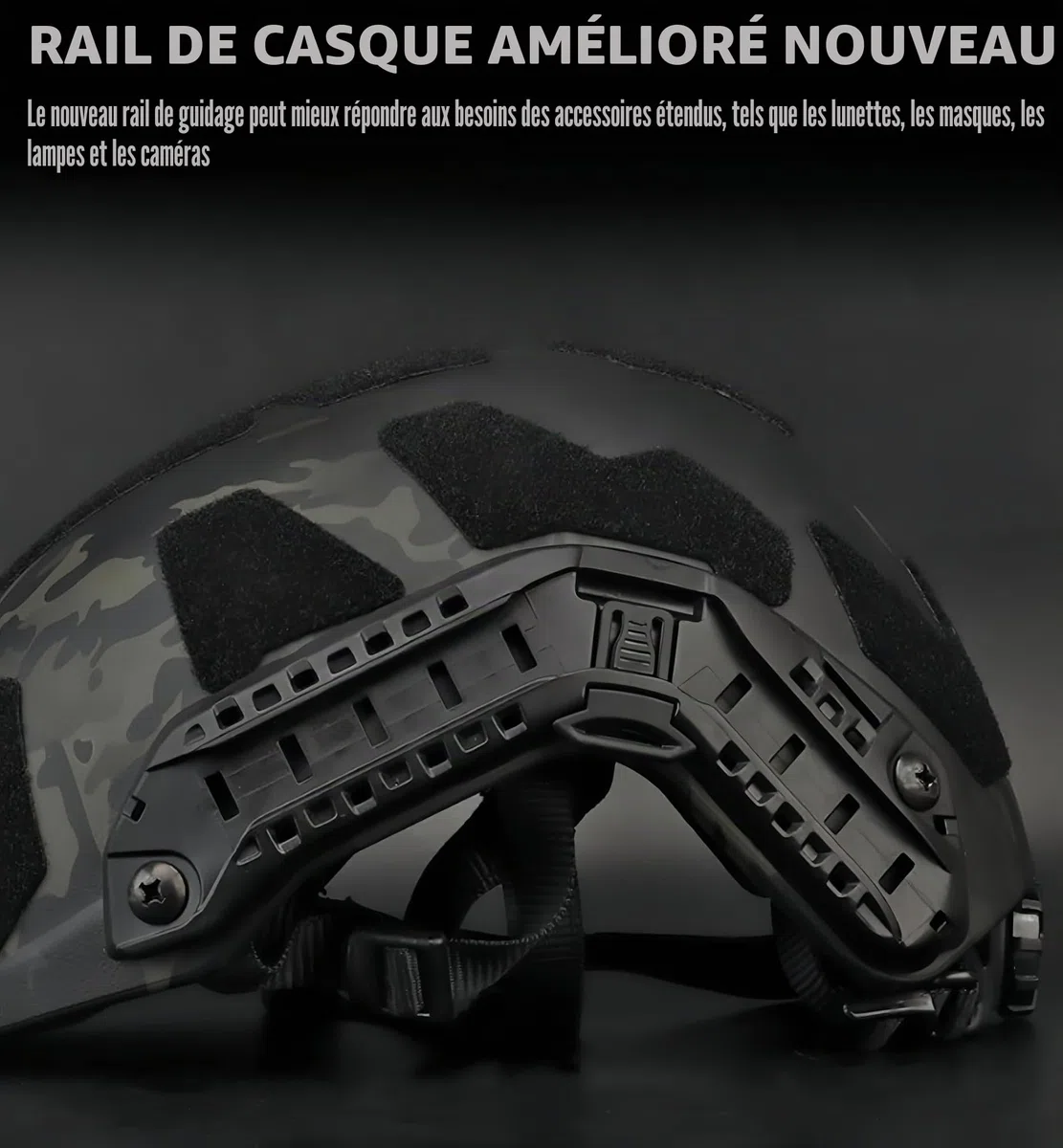 ACEXIER Casque de Protection Tactique SF Super High Cut Tactical Fast