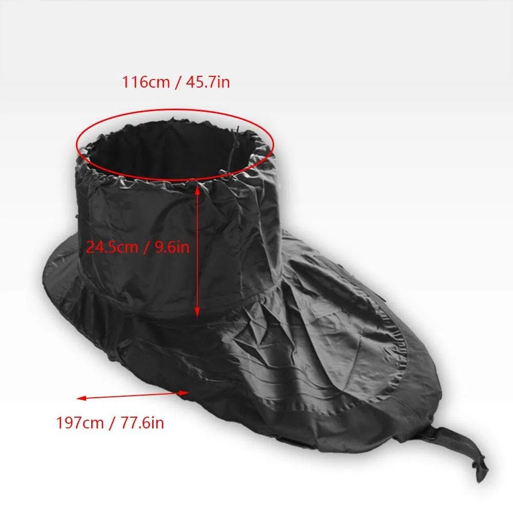 Jupe pour Kayak,Jupe Kayak Neoprene,Kanu Schürze,Housse De Jupe en Kayak,Premium Jupe Housse Kayak Accessoires Pont Cano? Nautique Bateau