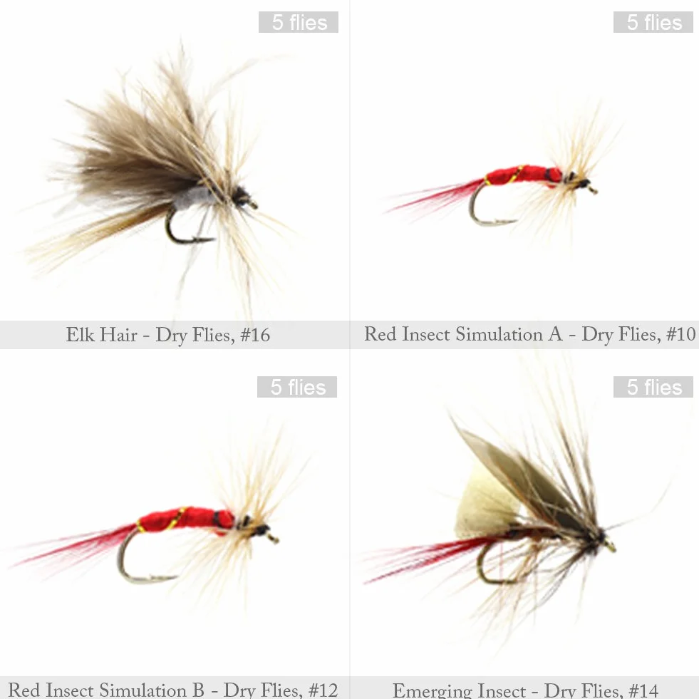 Croch Mouche en forme de pêche à la main - Leurre artificiel avec boîte étanche