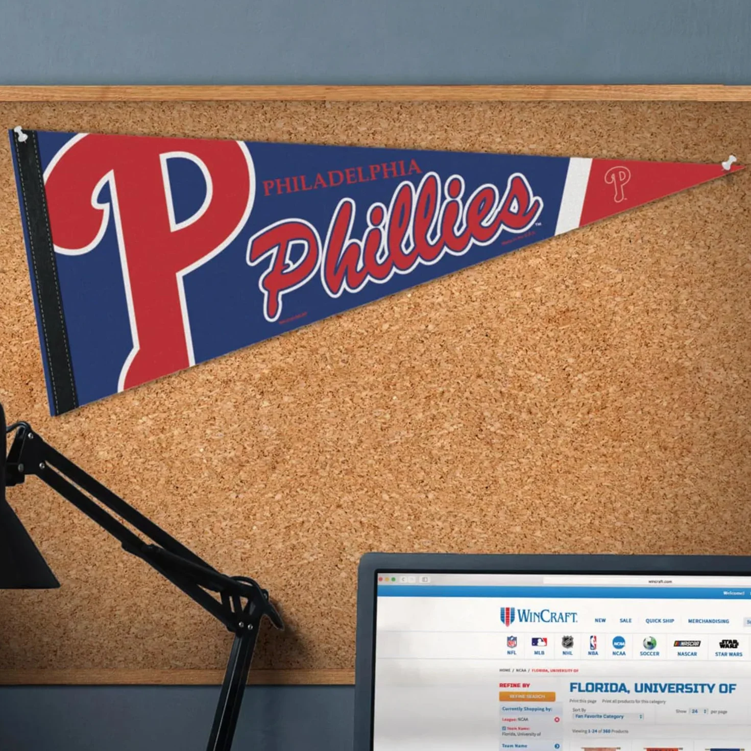 Wincraft MLB Philadelphia Phillies Premium Pennant