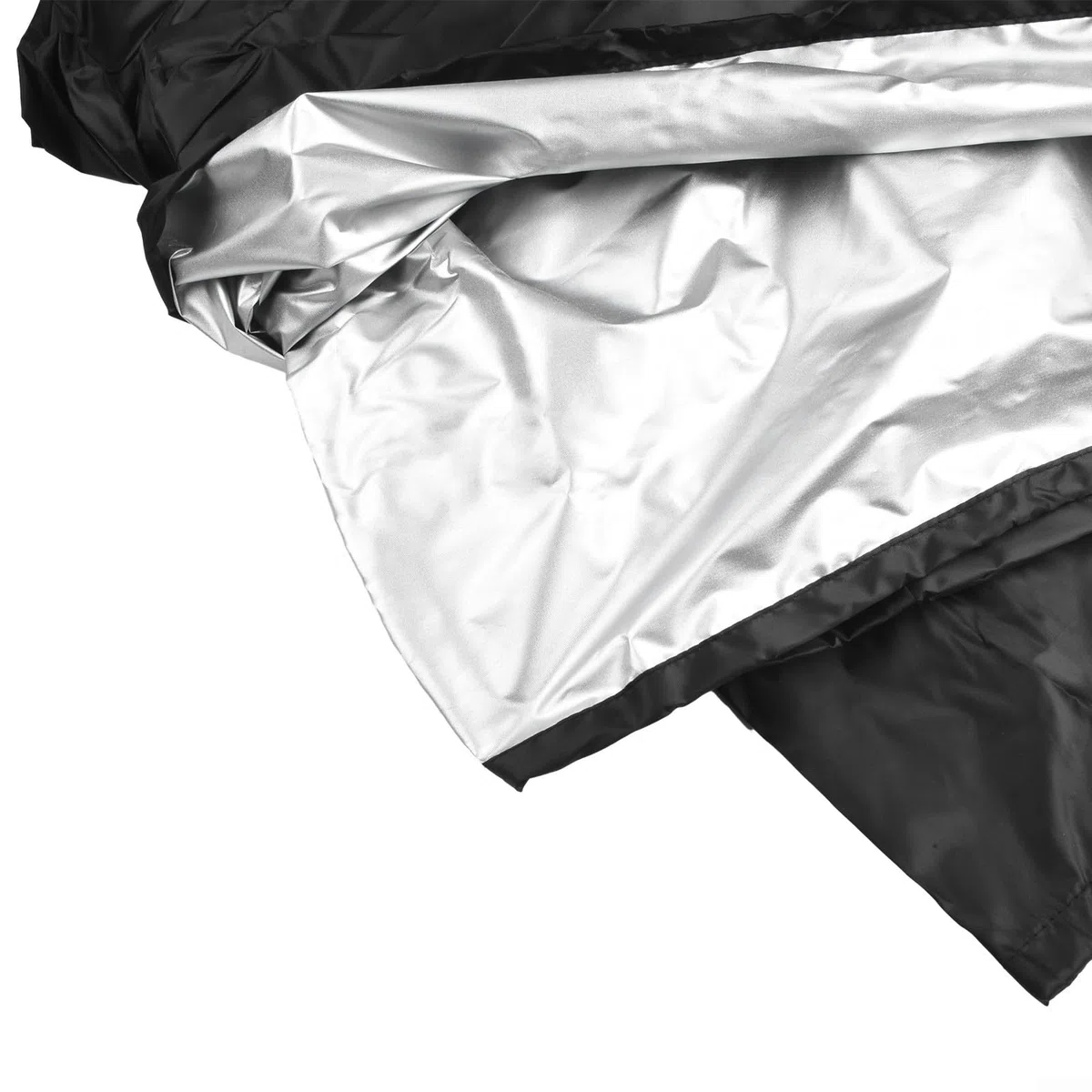Housse de protection imperméable et anti-poussière pour rameur Concept 2 avec corde coupe-vent Noir 241 x 101 cm