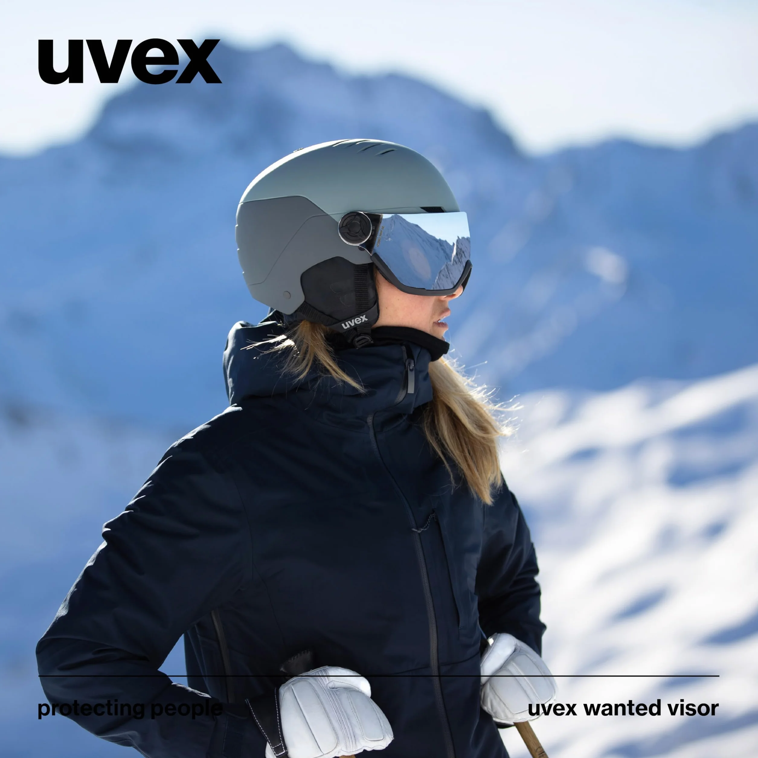 uvex wanted visor, casque de ski Adulte unisexe