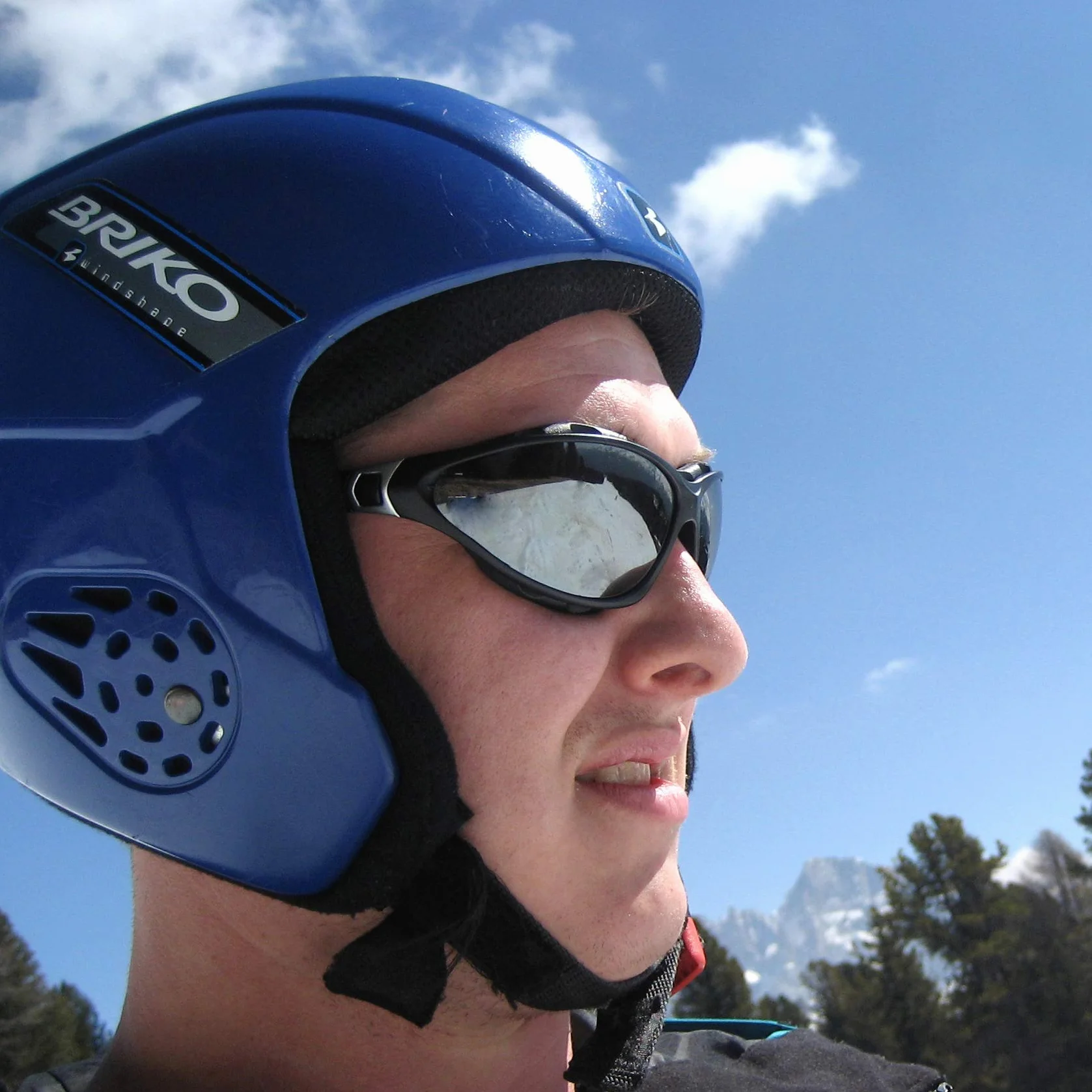 ‘Moritz’ lunettes de soleil polarisée pour sport avec bras latéraux et sangle interchangeables pour ski, snowboard, escalade de glacier, vélo, VTT etc. Pour hommes et femmes