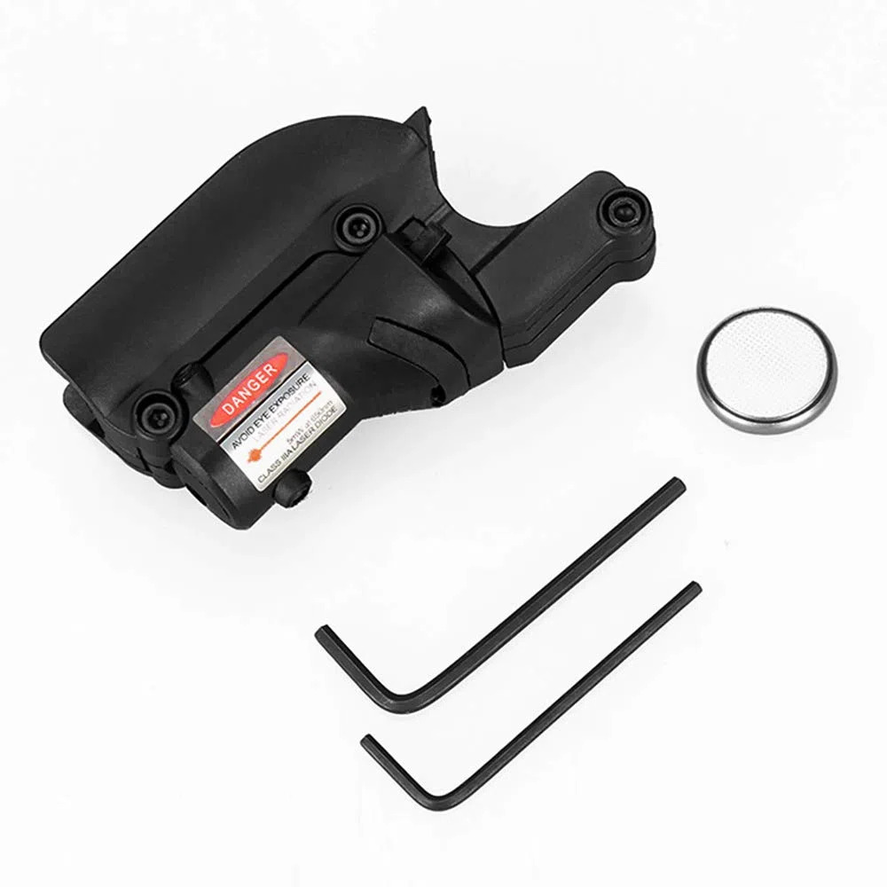 ACEXIER Chasse Tactique 5 MW Point Rouge Pistolet Laser Vue pour Bras portée Mini Compact pour 1911 Pistolet M9 M92 96 Beretta modèle 20mm Picatinny