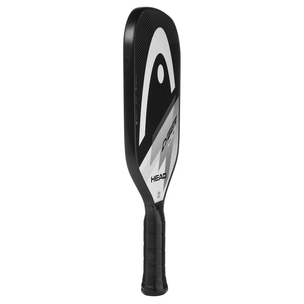 Raquette de Pickleball Head Cyber Elite, Surface en Fibre de Verre, Couleur Noir/Blanc, Niveau débutant à intermédiaire