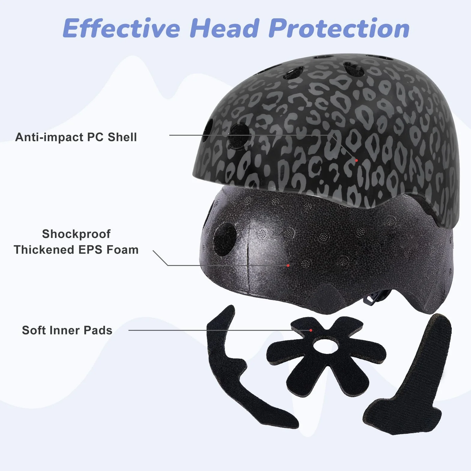 MHJY Casque Vélo Enfant Filles 8-14 Ans Casque Trottinette pour Fille Adolescents avec Oreilles de Chat DIY, Réglables Casques de Protection Roller Enfant pour Skateboard, Cyclisme, Patinage