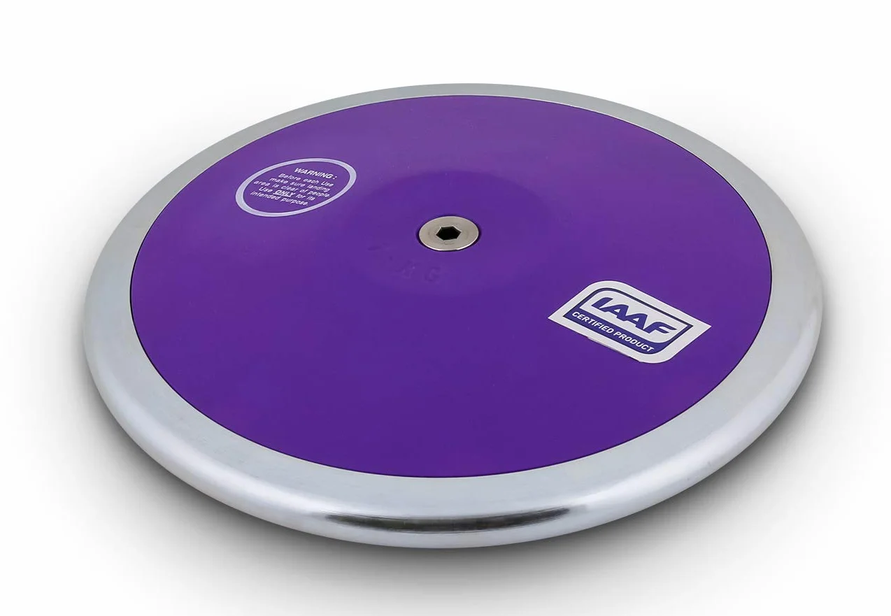 trenas Vinex Disque de compétition Select High Spin Femmes - WOCP - 1,00 kg - IAAF