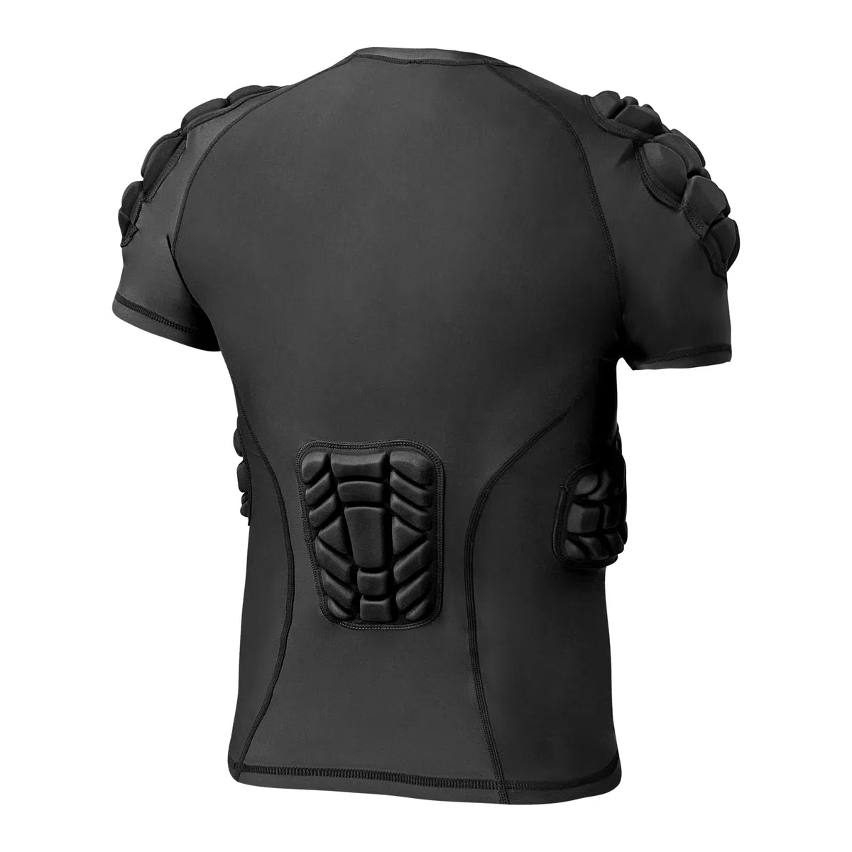 Topeter Youth Football Rib Protector Compression Shirt, Chest, Heart, Shoulder, Sternum Guard Protective Gear