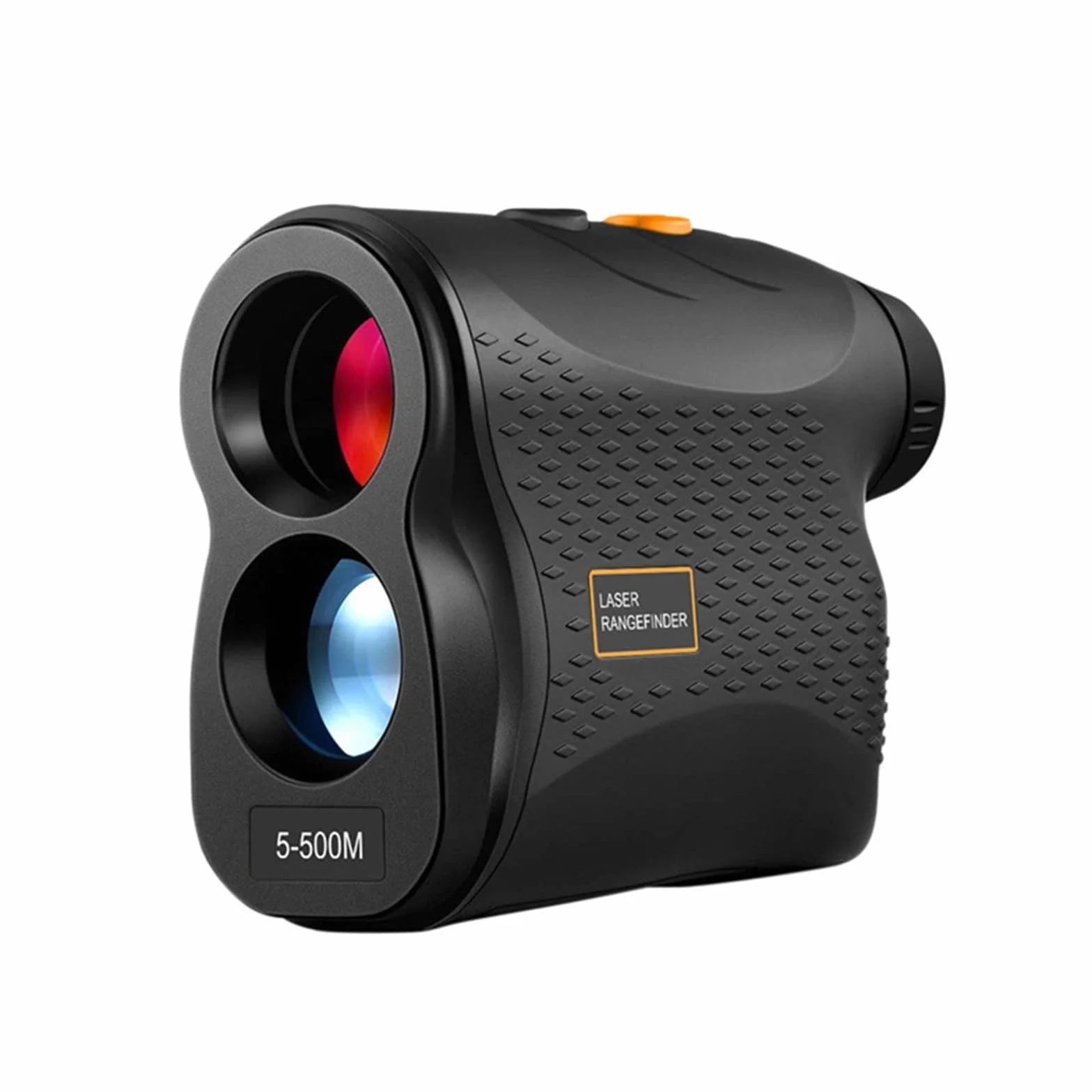Télémètre de pour golf 500 m, télémètre numérique monoculaire de pour golf, mesure de distance, télémètre de chasse, pour chasse à l'arc avec mode plage et vitesse