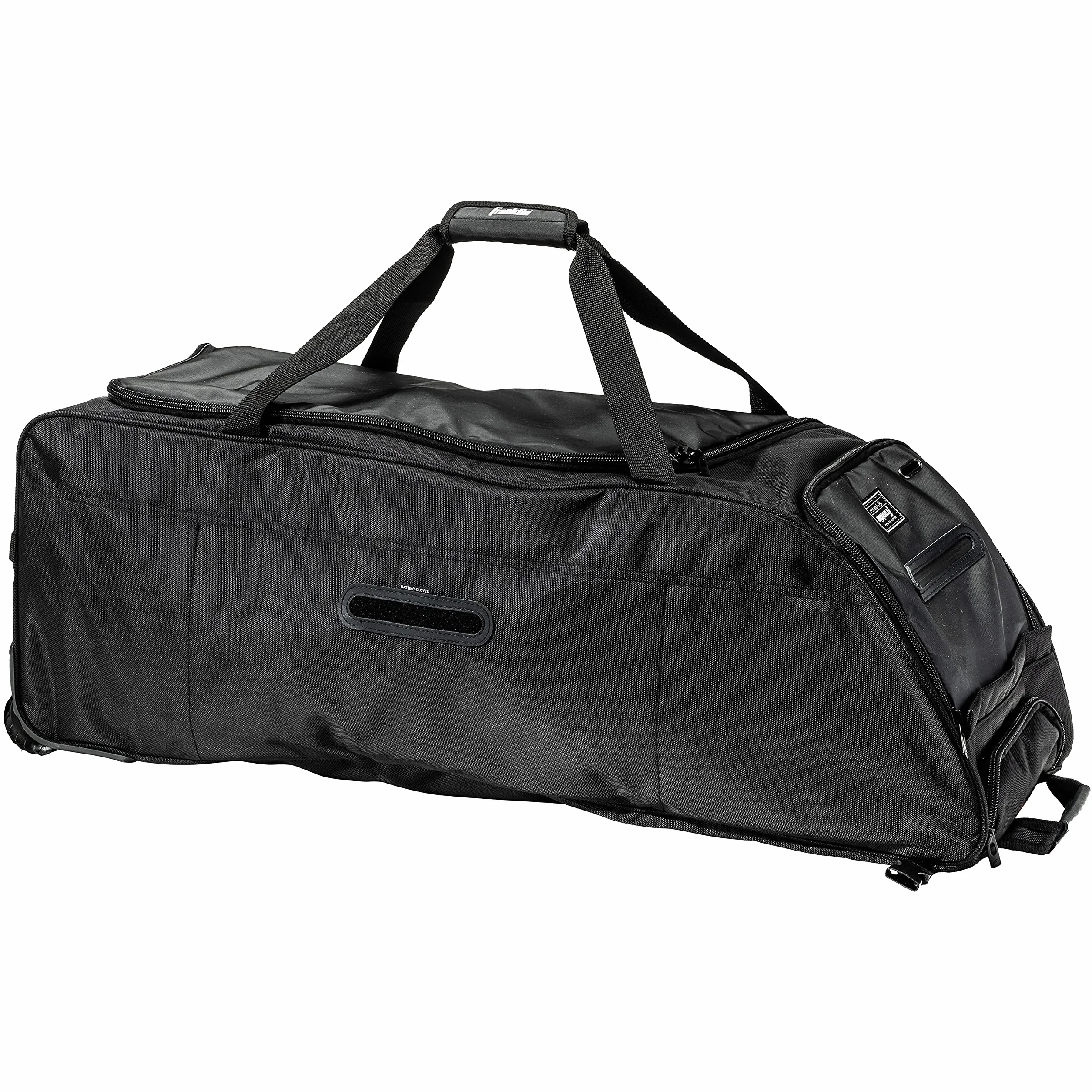 Franklin Sports Traveler Roller - Baseball et Softball - Sac d'équipement - Compartiment - Noir - Polyester 1680D - Résistant à l'eau - Noir, Noir, L, Durabilité