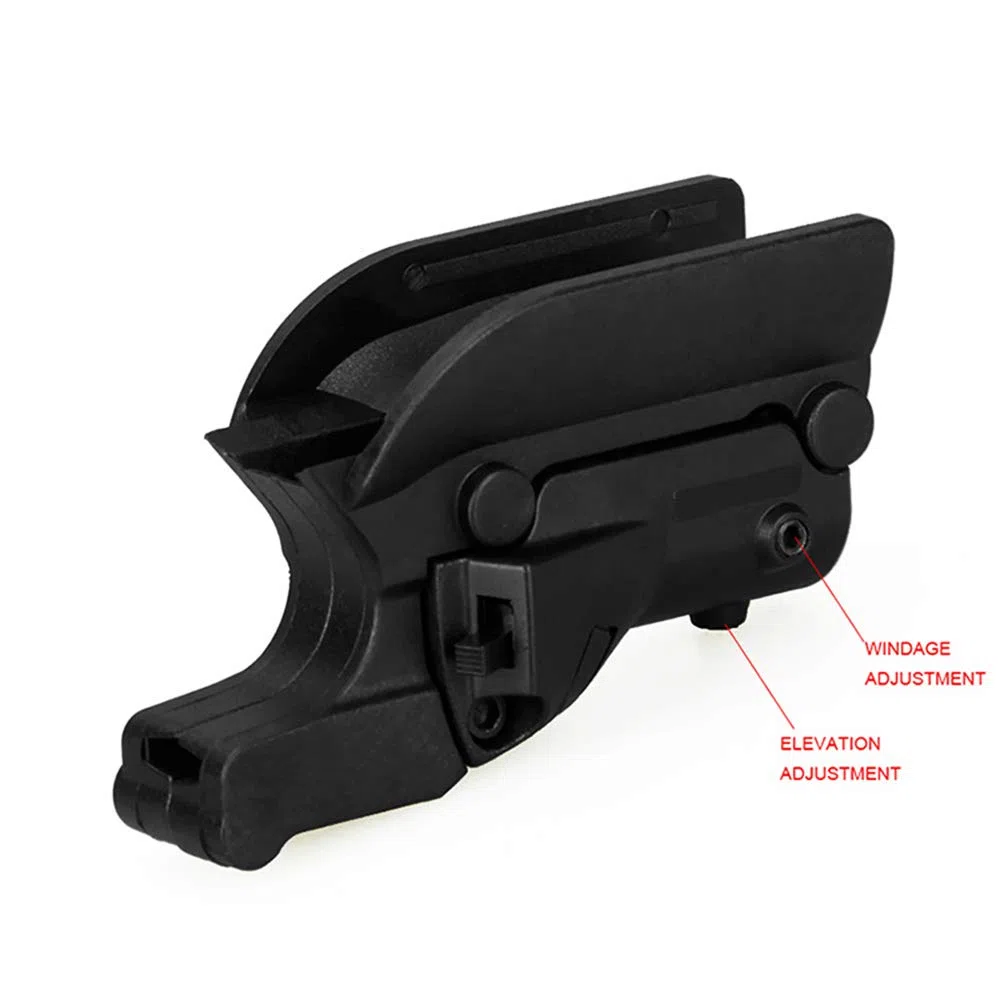 ACEXIER Chasse Tactique 5 MW Point Rouge Pistolet Laser Vue pour Bras portée Mini Compact pour 1911 Pistolet M9 M92 96 Beretta modèle 20mm Picatinny