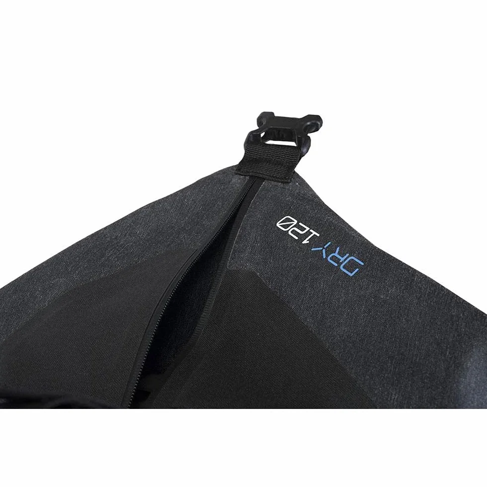 SCUBAPRO Chariot Dry Bag de 120 litres avec roulettes, Noir, 85 x 40 x 35 cm