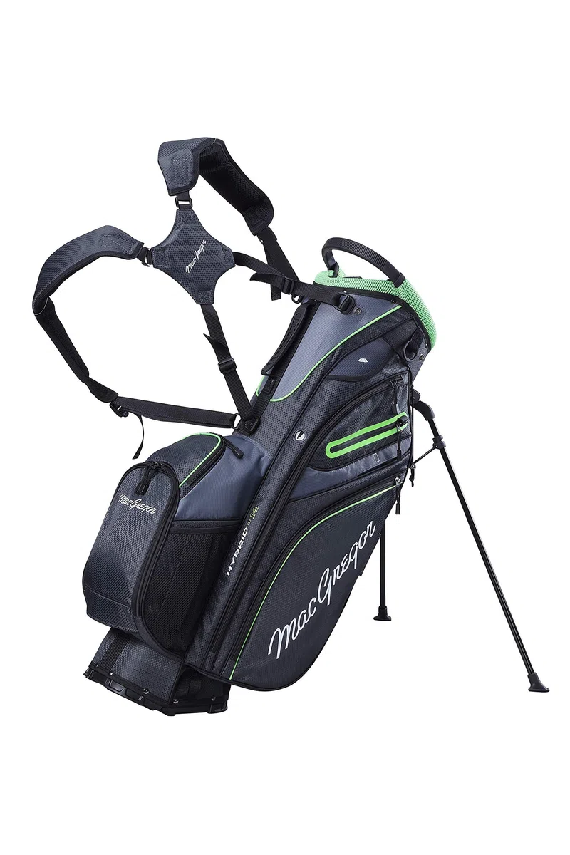 MACGREGOR Macbag146 Mactec Hybrid 14 Golf Club Stand Carry Trolley Bag Golfbag Men's